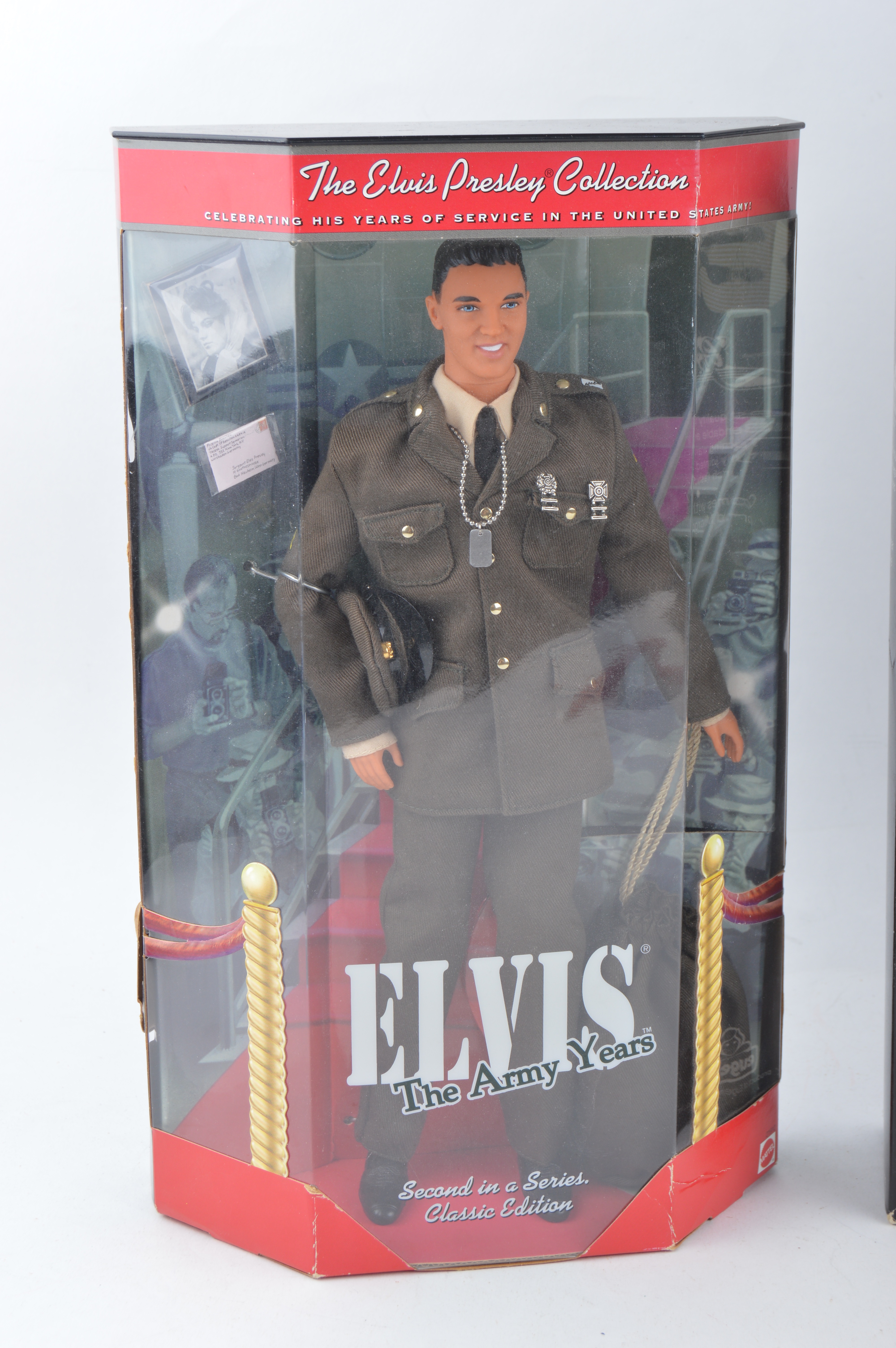 Two Elvis Presley Dolls in Original Packaging