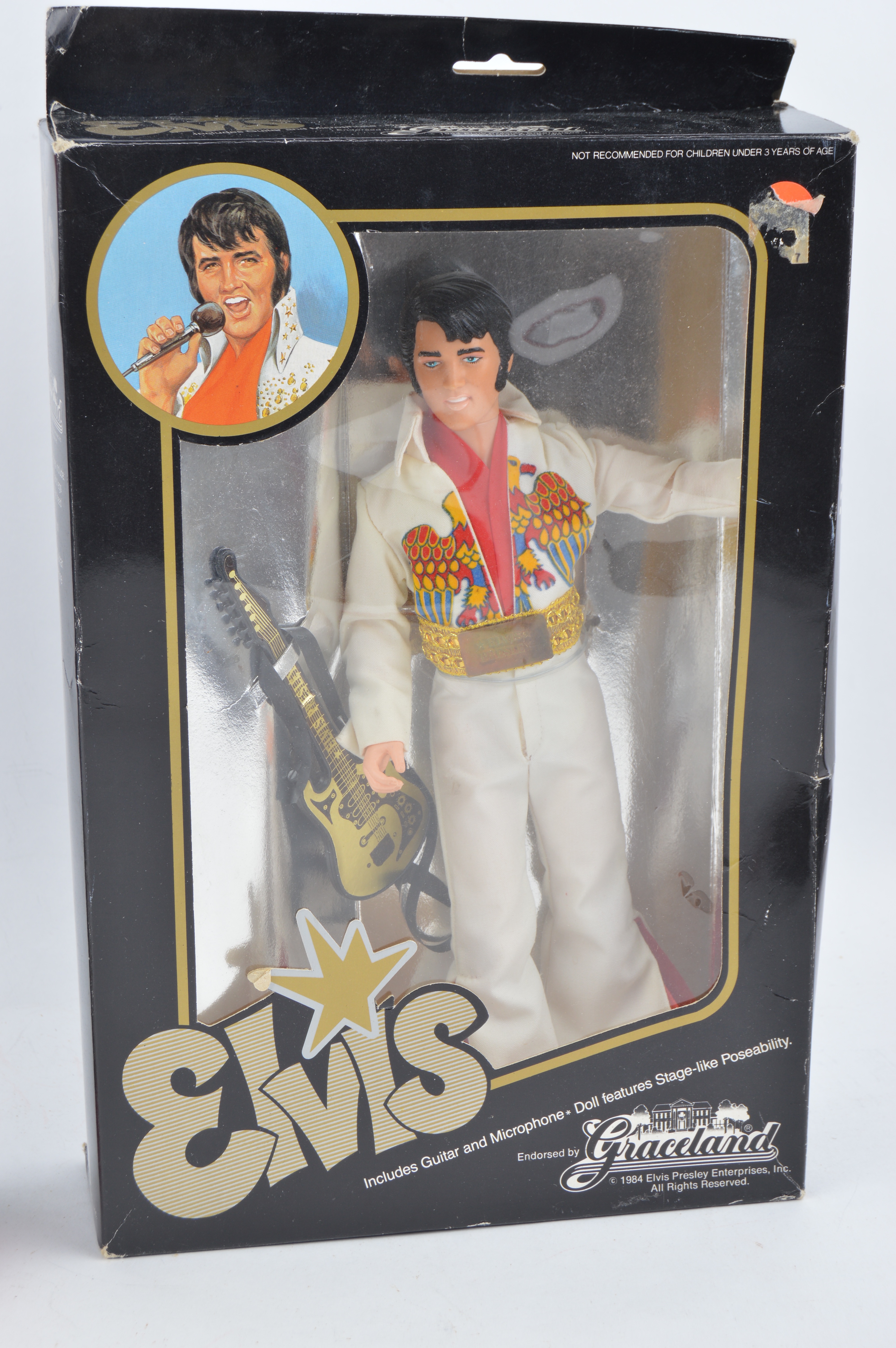 Two Elvis Presley Dolls in Original Packaging