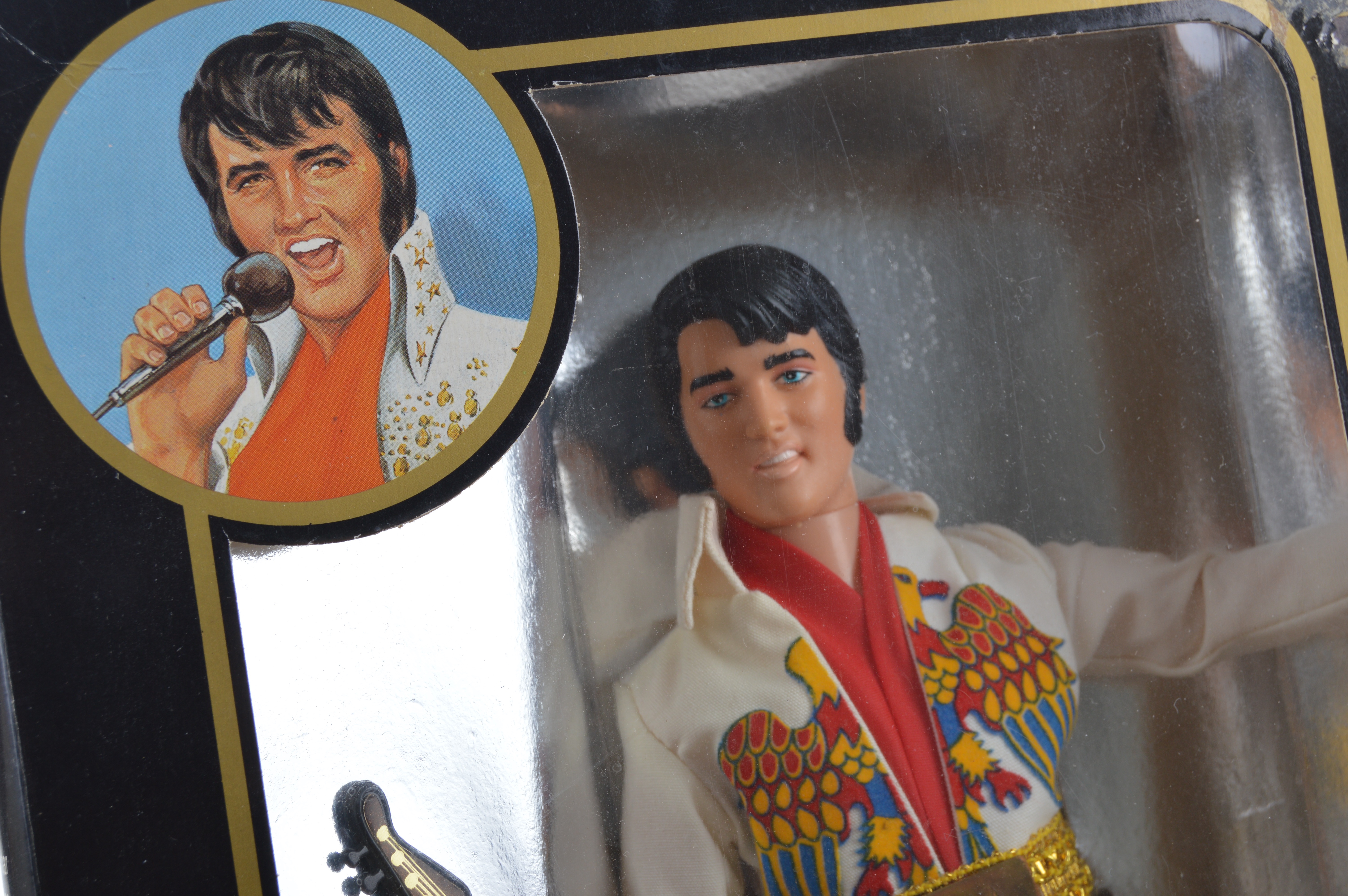 Two Elvis Presley Dolls in Original Packaging