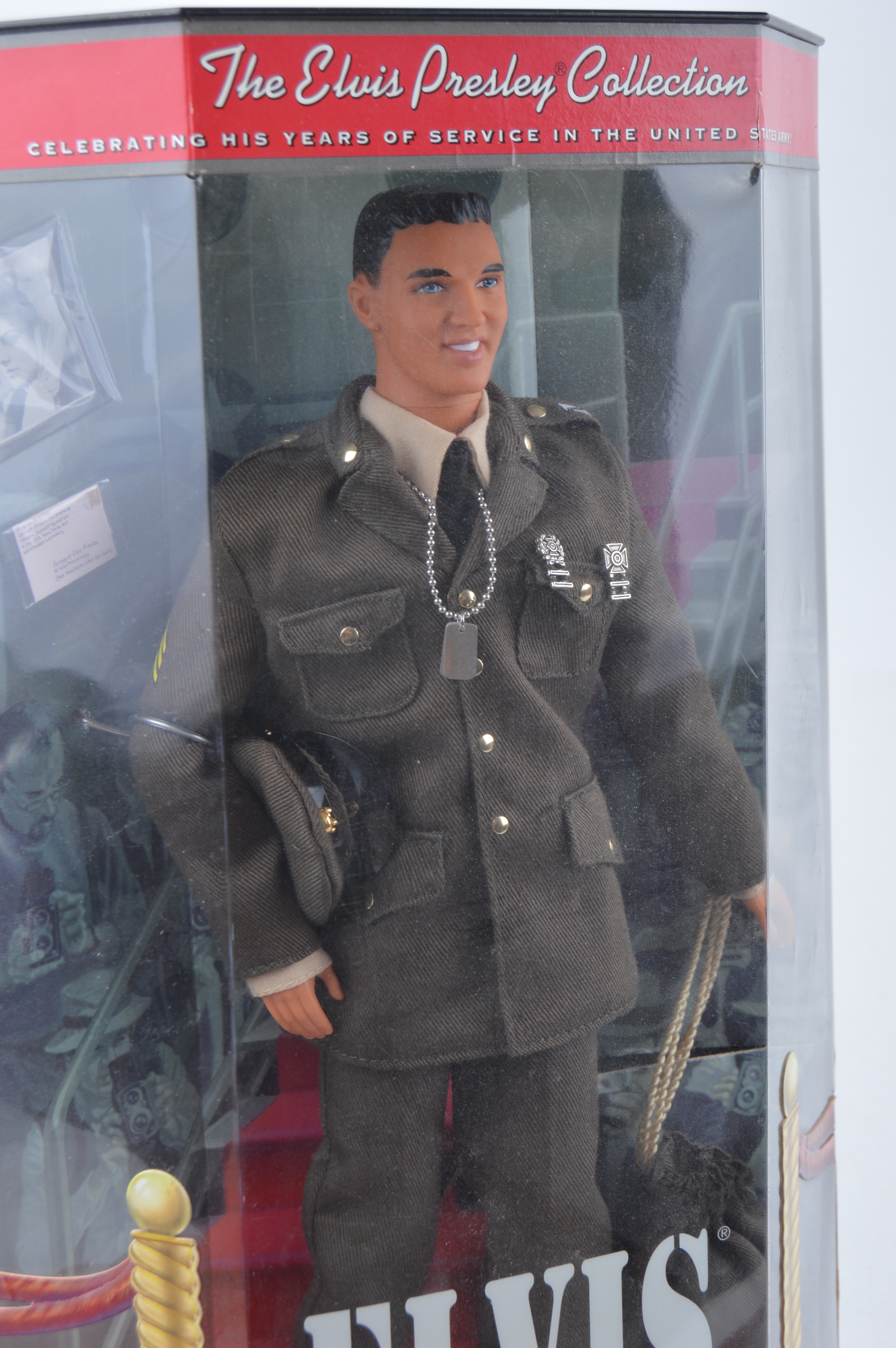 Two Elvis Presley Dolls in Original Packaging