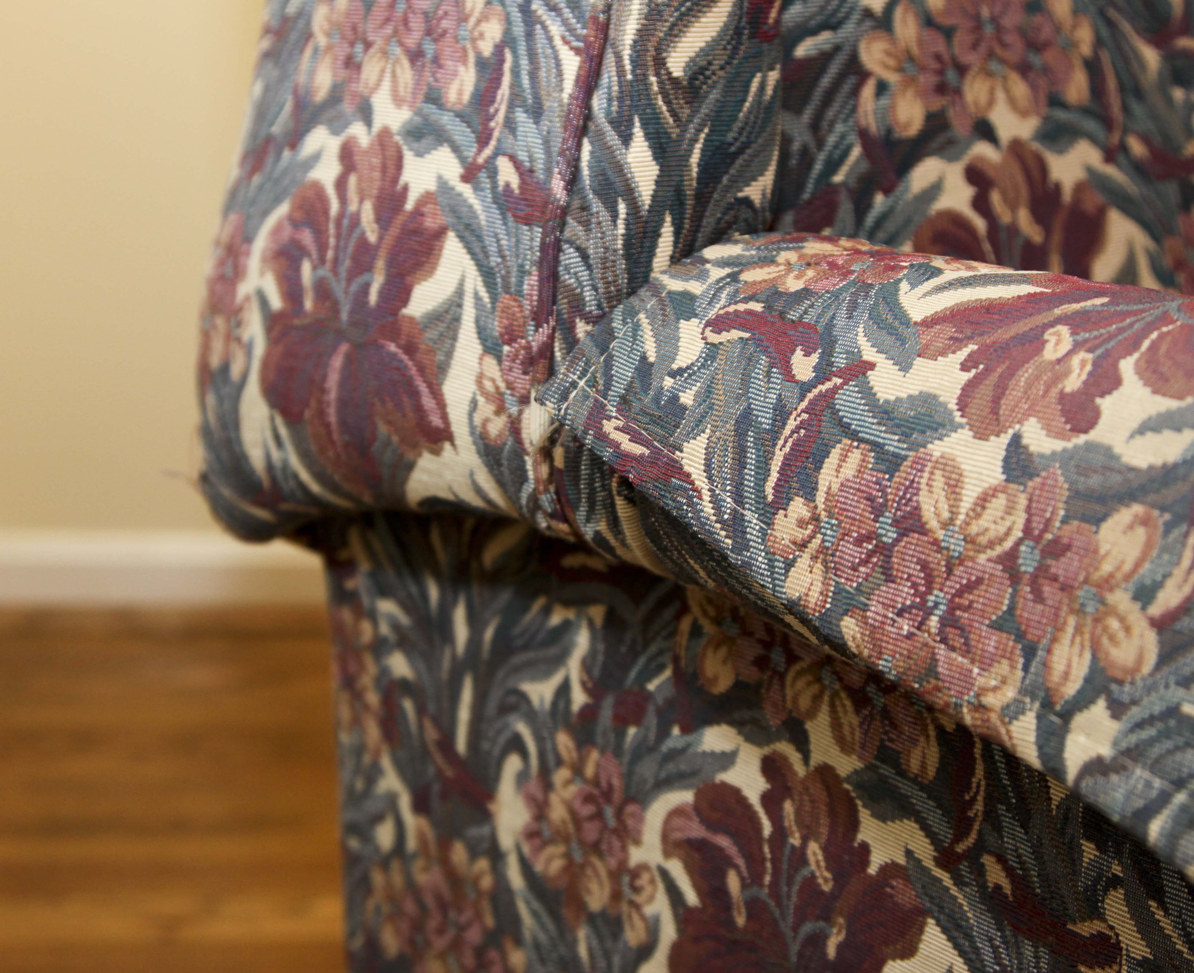 Queen Anne Style Recliner Chair by Norwalk Furniture