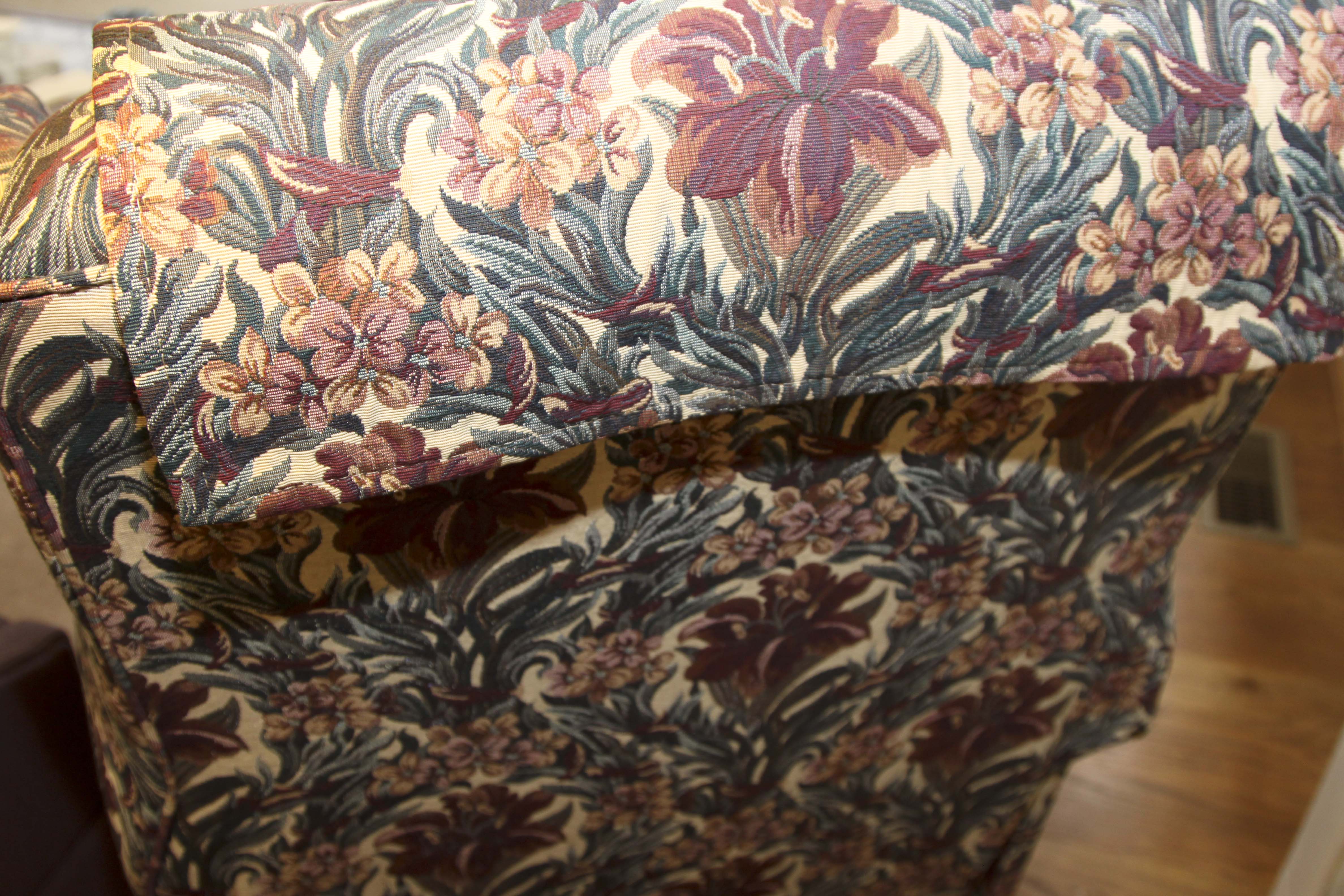 Queen Anne Style Recliner Chair by Norwalk Furniture