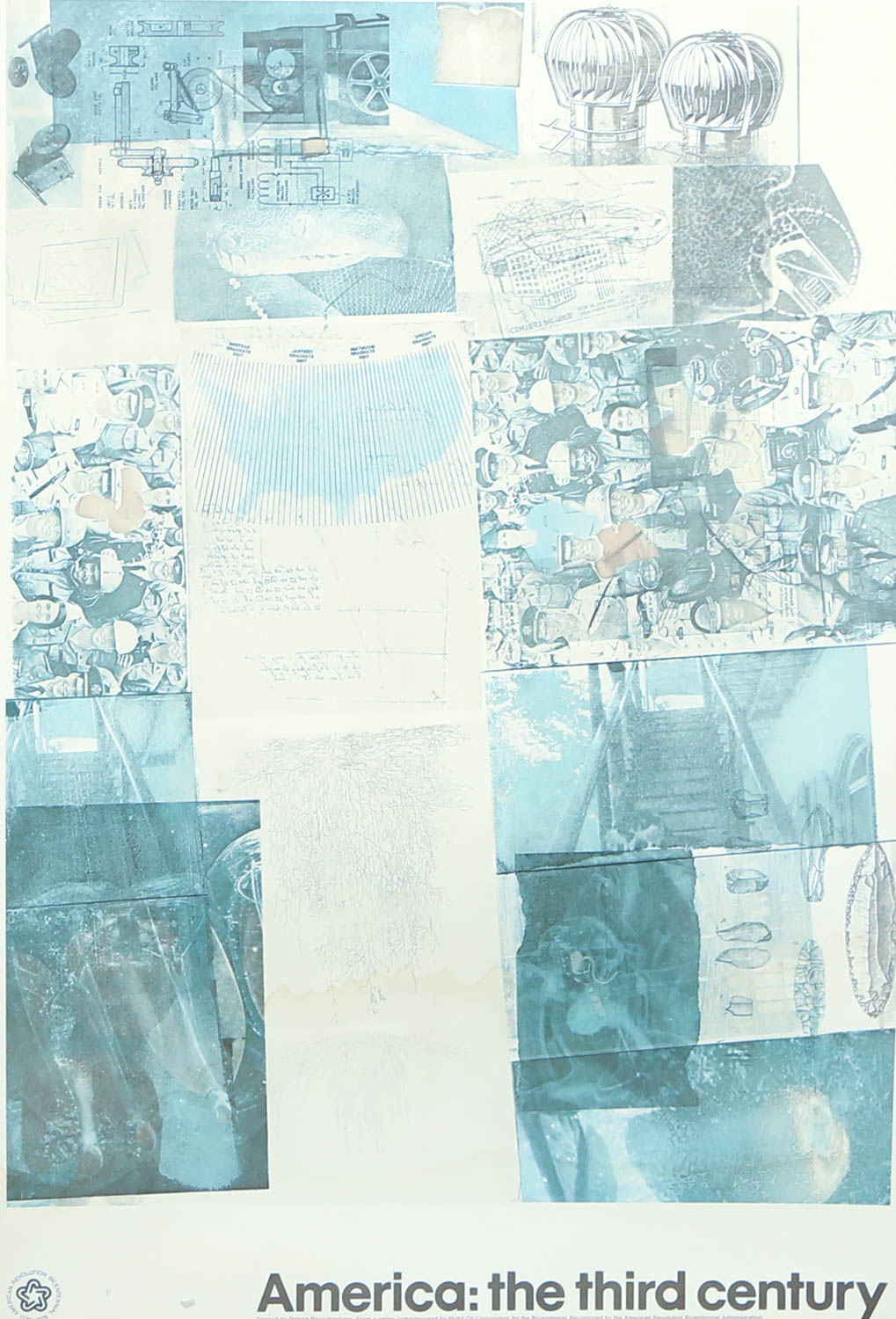 Robert Rauschenberg "America: The Third Century" Lithographic Poster Series