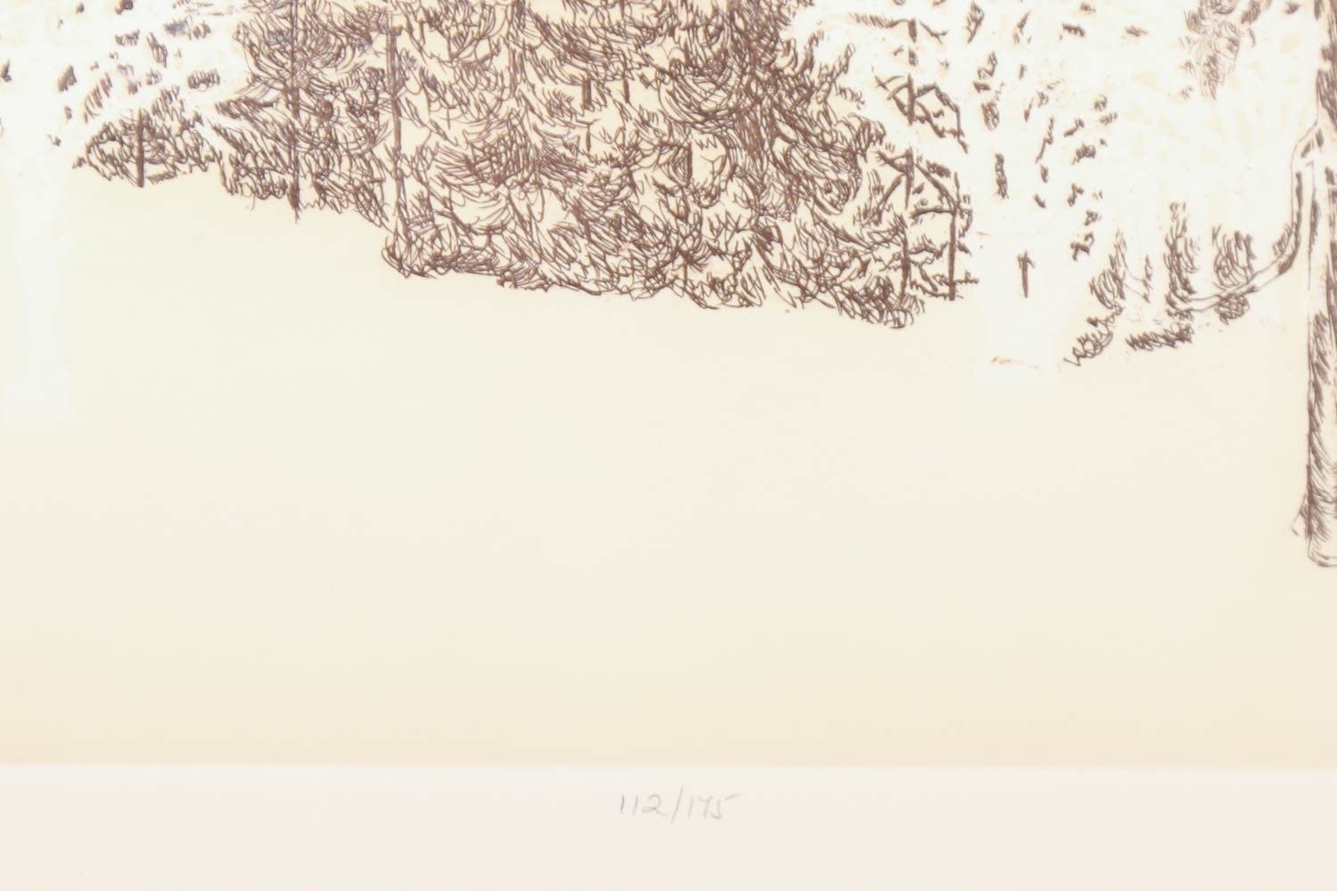 Barbara Dauman "Mountain Light" Signed Limited Edition Aquatint Etching