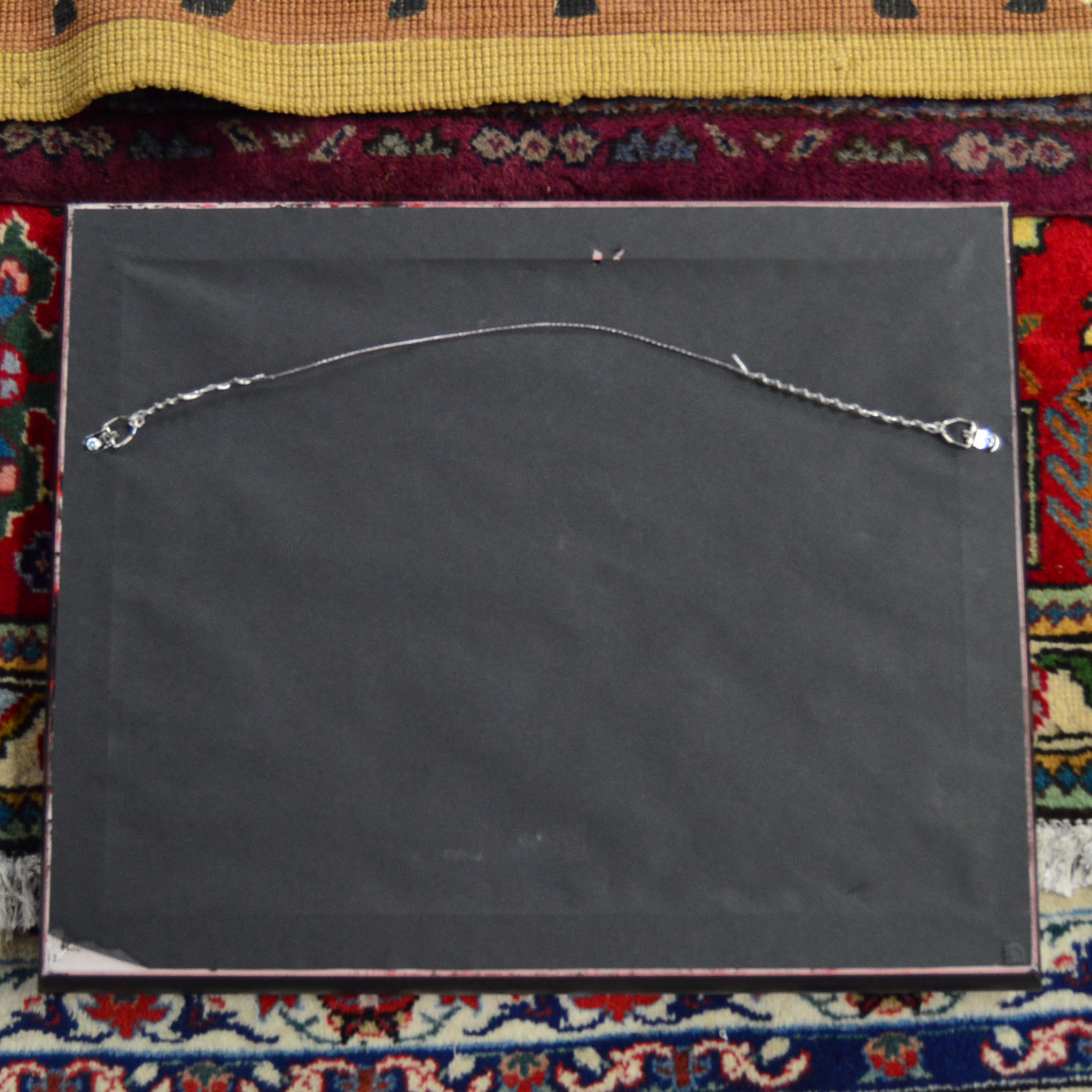 Paul Shively Original Watercolor Depicting A Shipping Yard