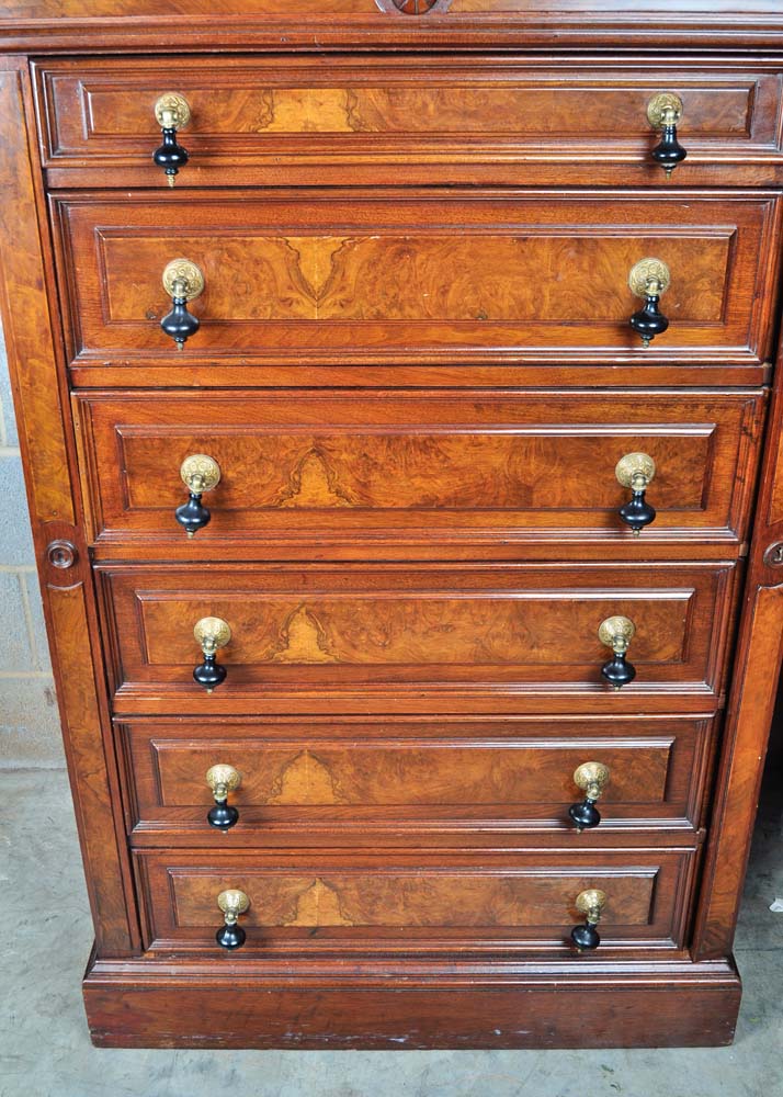 Empire Style Butler's Desk and Dresser