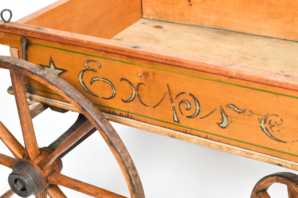 Circa 1890 Antique Wooden Express Wagon