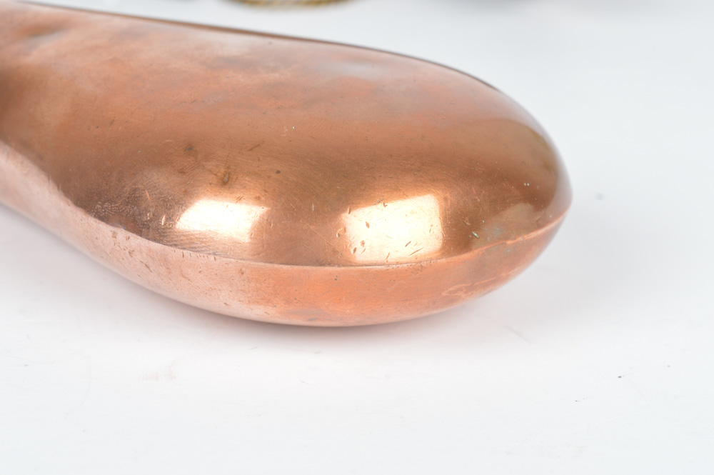 Vintage Sykes Powder Flask and Antique Powder Horns