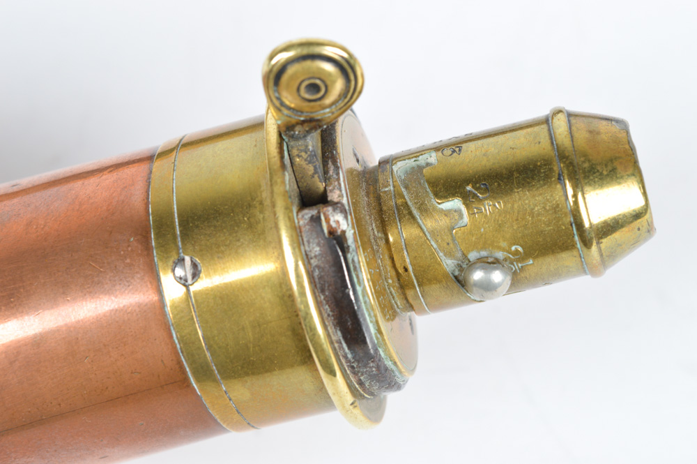 Vintage Sykes Powder Flask and Antique Powder Horns