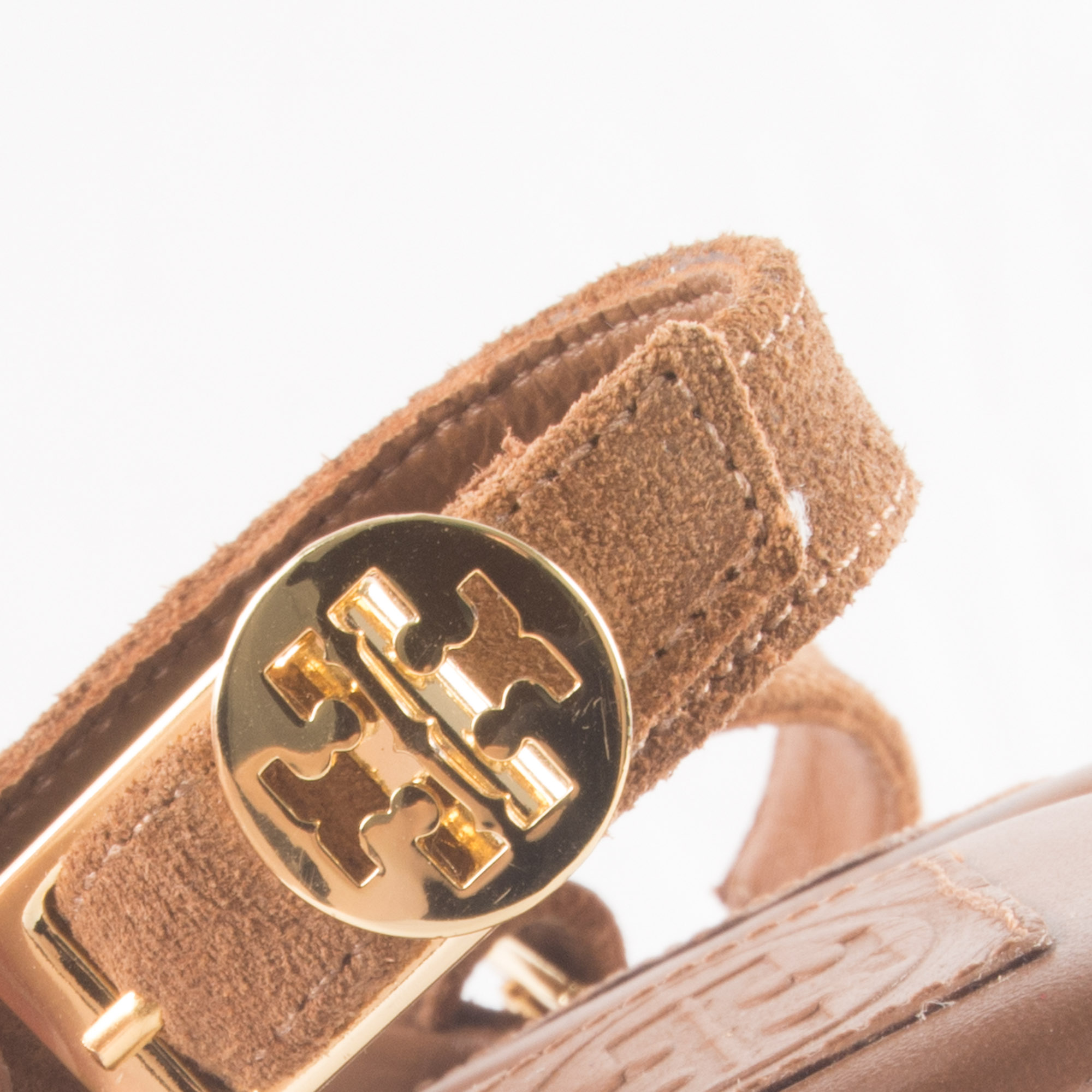 Tory Burch Platform Suede Clogs