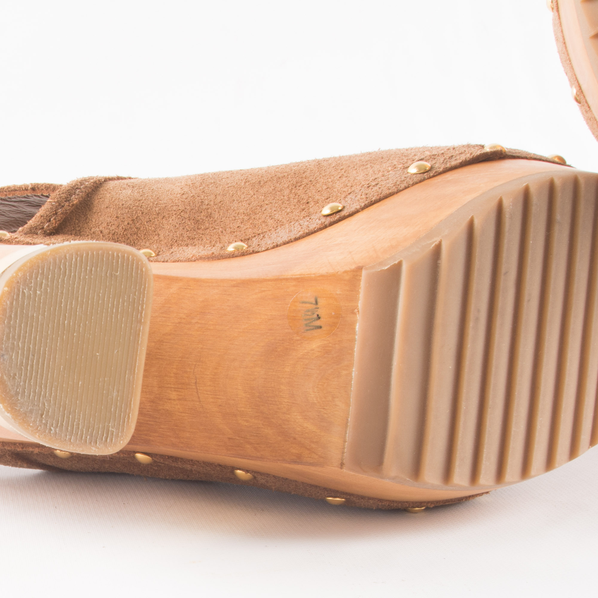 Tory Burch Platform Suede Clogs