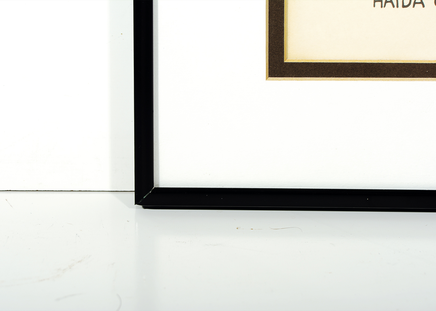 Clarence Mills Silkscreen "Haida Owl"