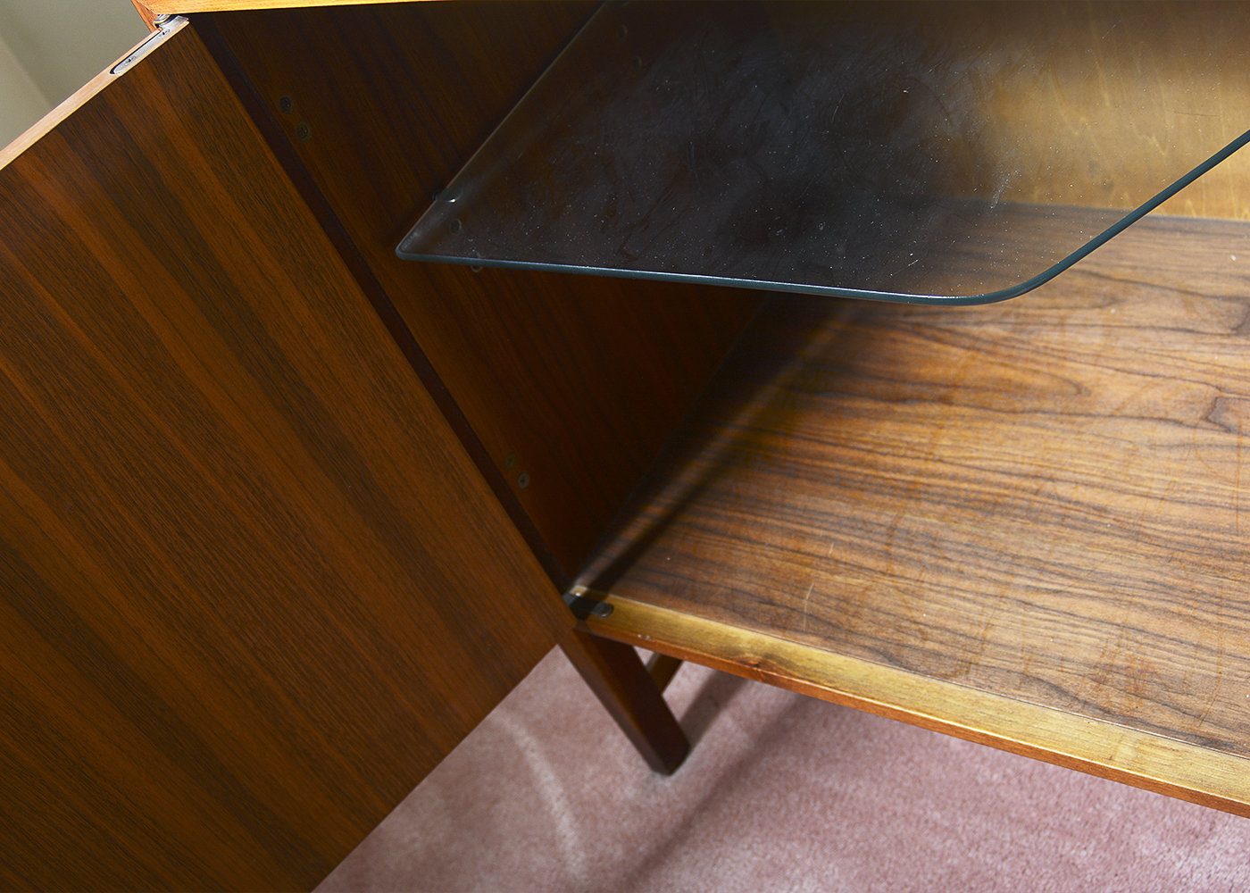 Mid Century Modern Teak Credenza