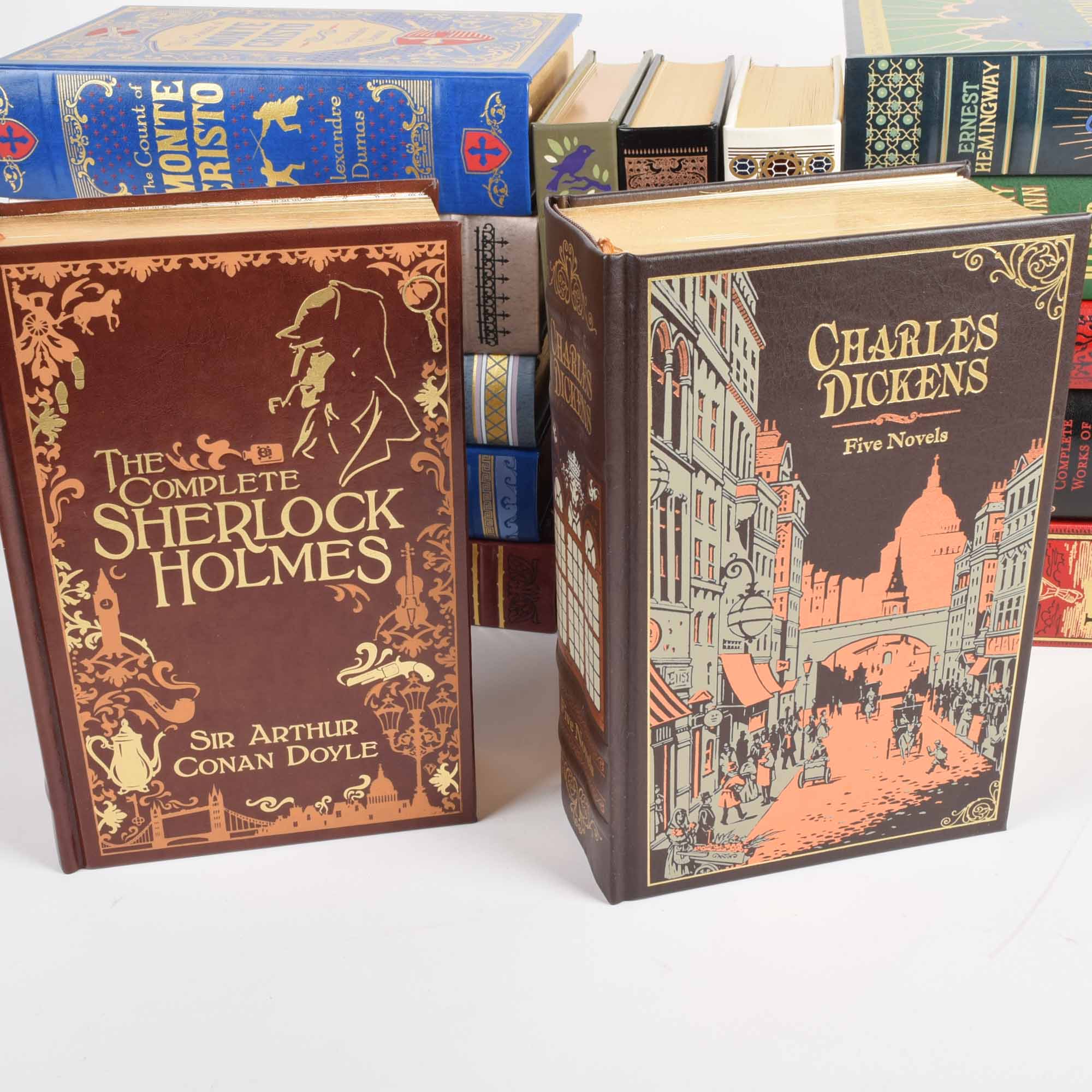 Collection of Barnes and Noble Hardcover Classic Books