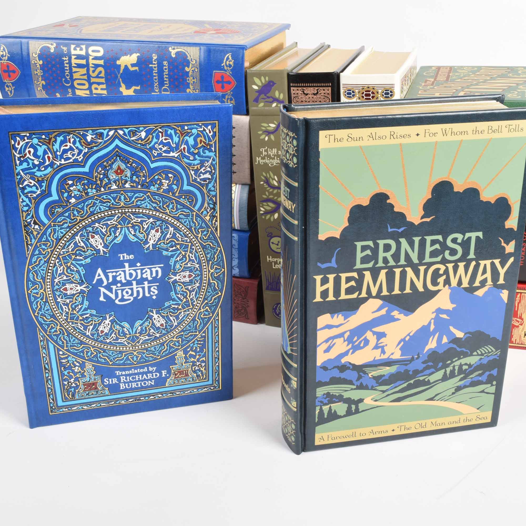 Collection of Barnes and Noble Hardcover Classic Books