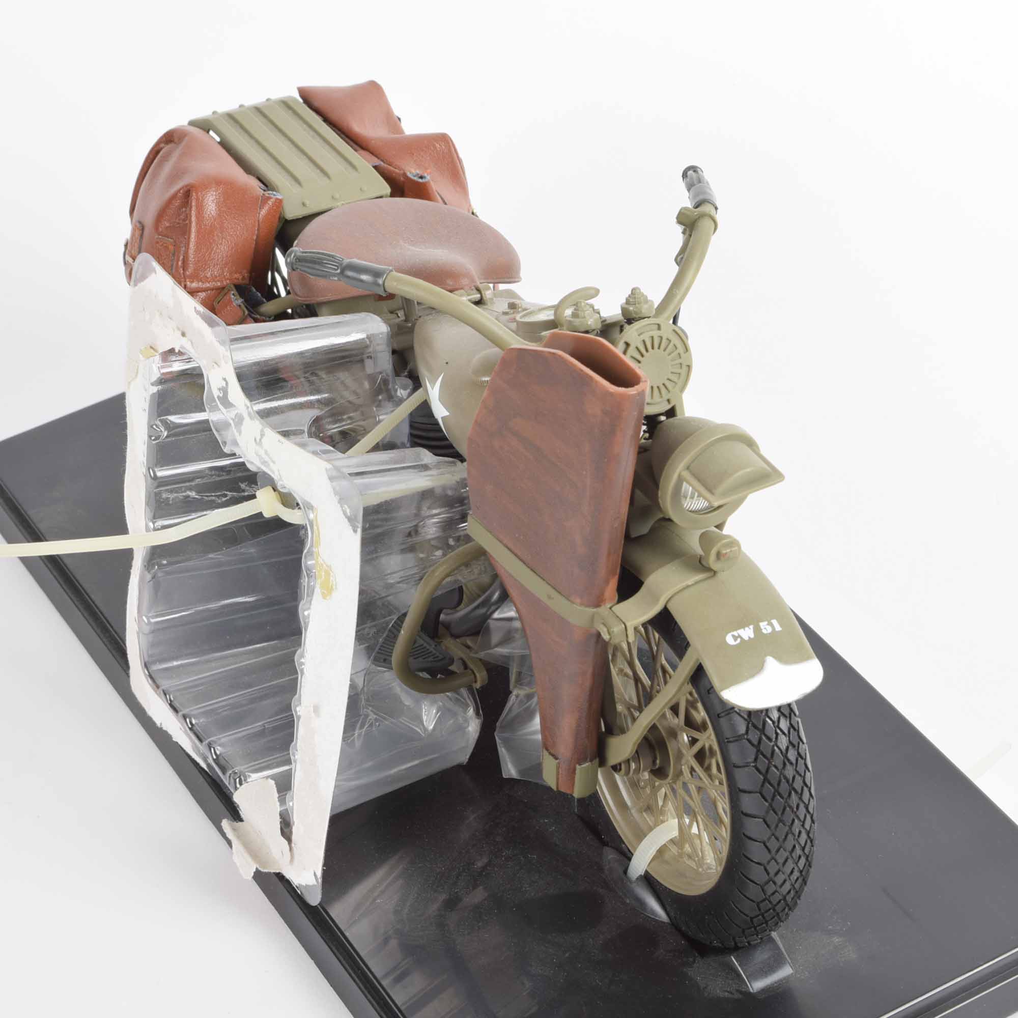 1998 GI Joe WWII Harley Davidson CW51 Courier Motorcycle