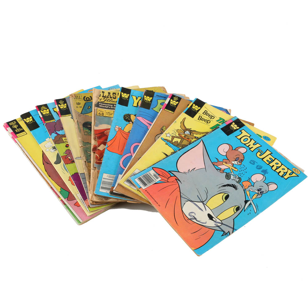 Vintage Walt Disney Comic Books