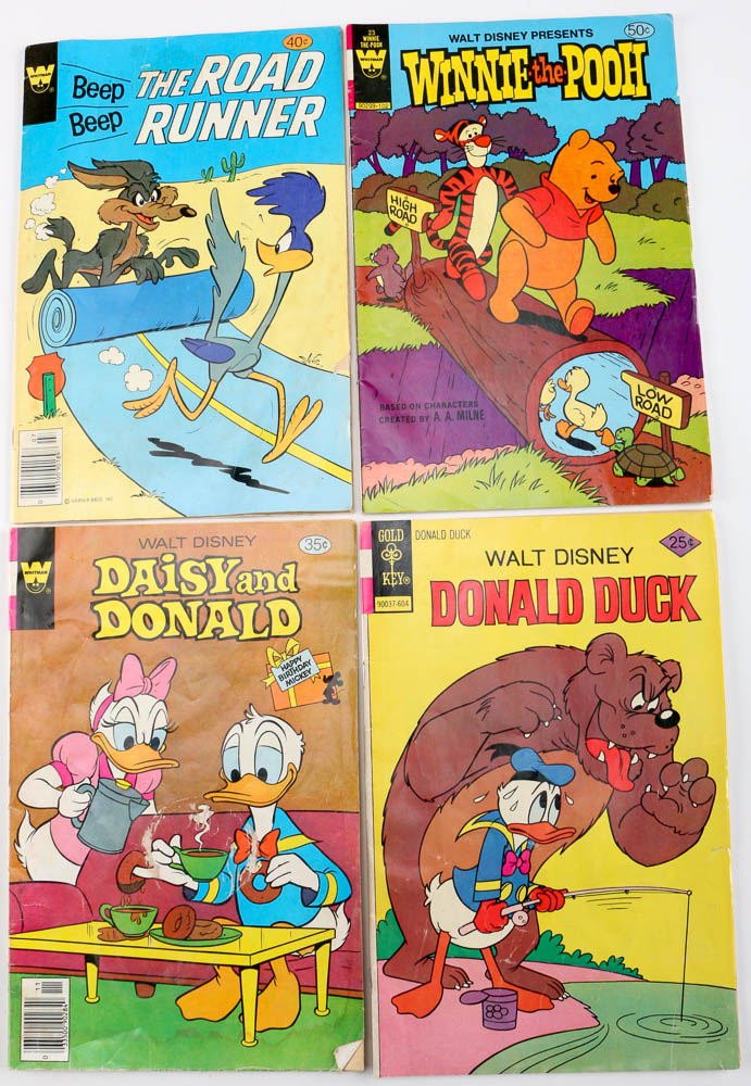 Vintage Walt Disney Comic Books