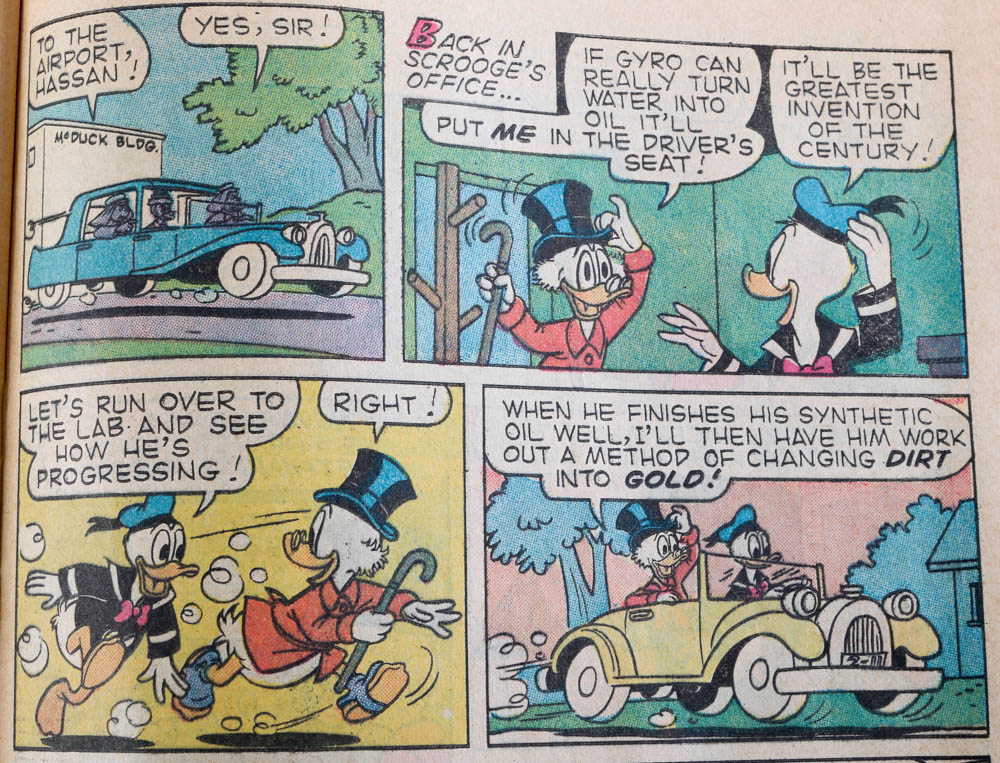 Vintage Walt Disney Comic Books