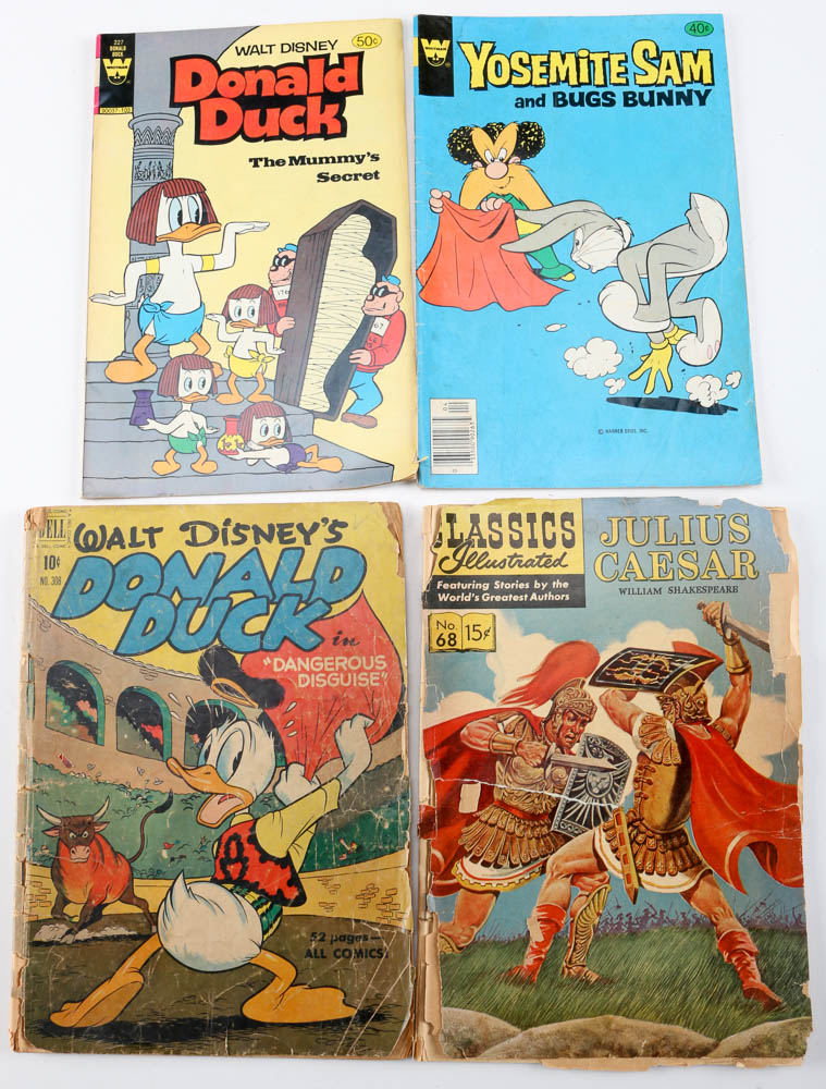 Vintage Walt Disney Comic Books