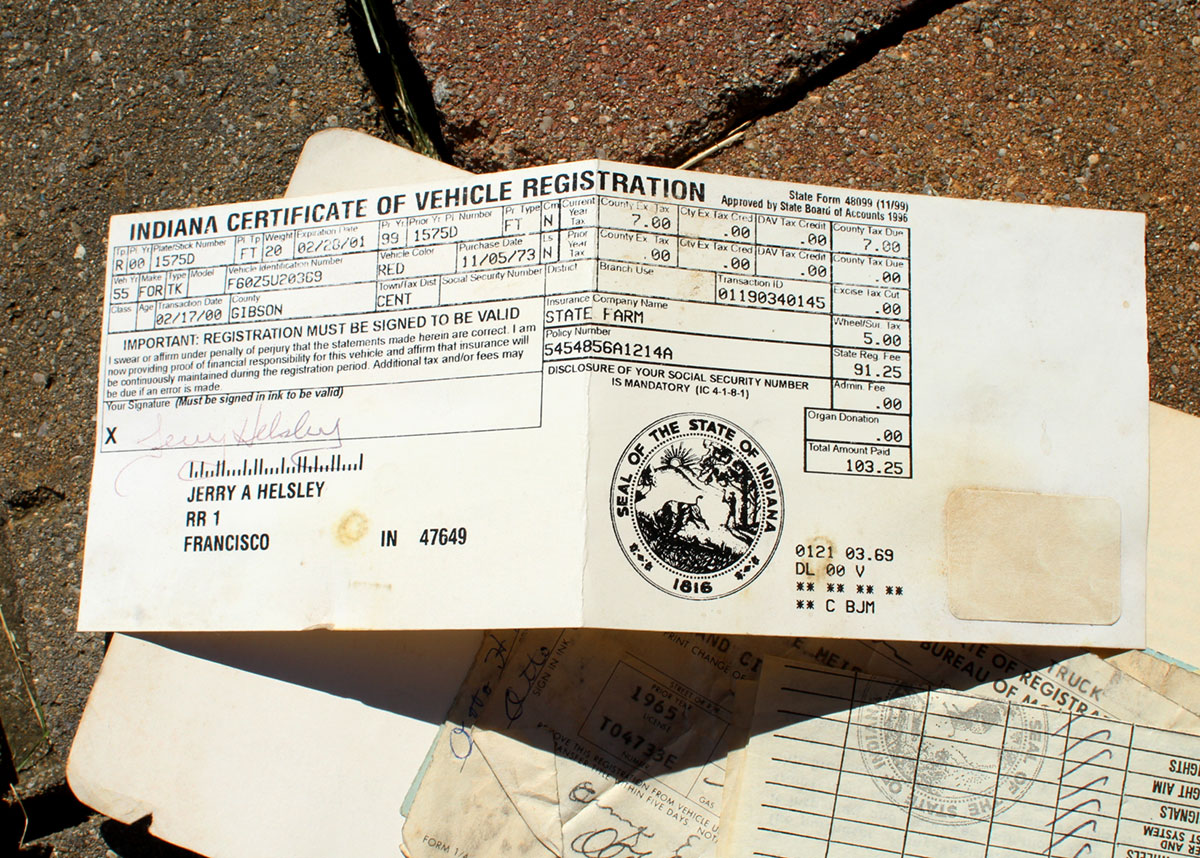 1955 Ford F600 Dump Truck