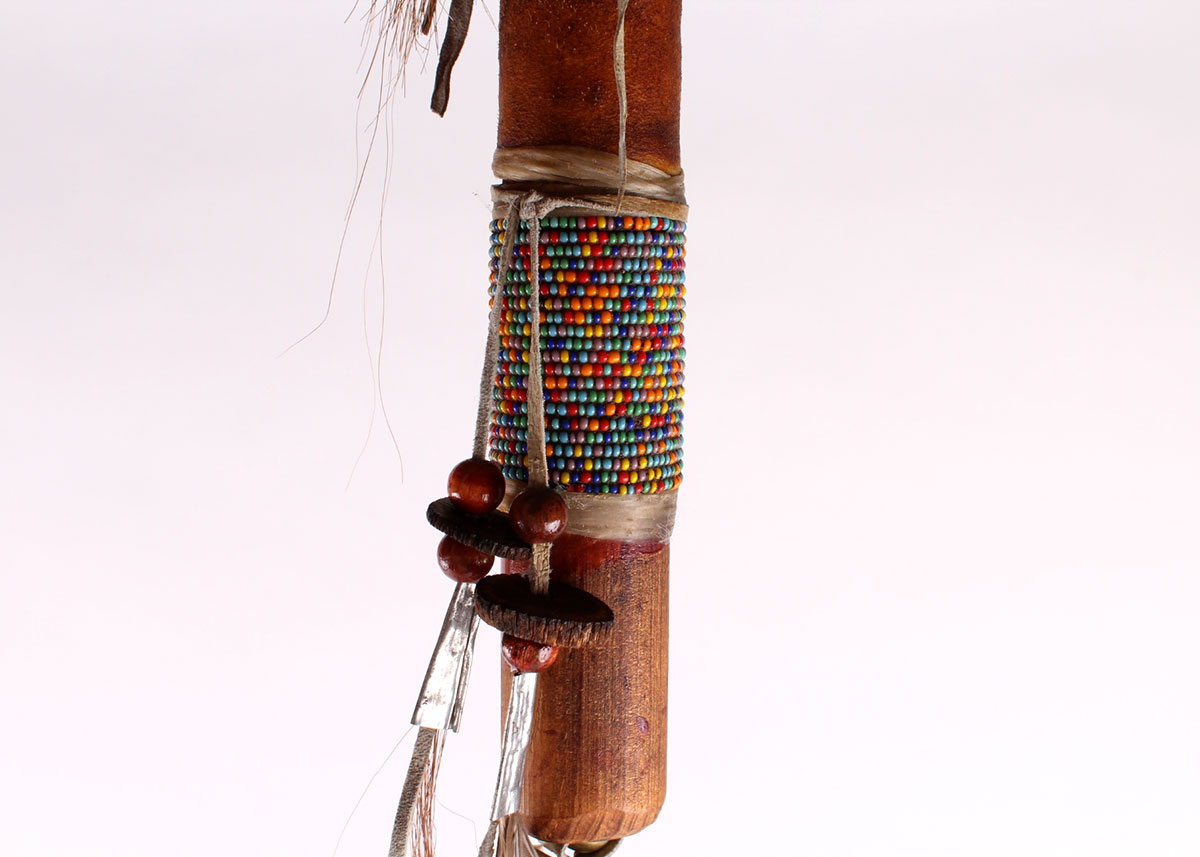 Native American Indian Ornamental Jaw Bone Tomahawk