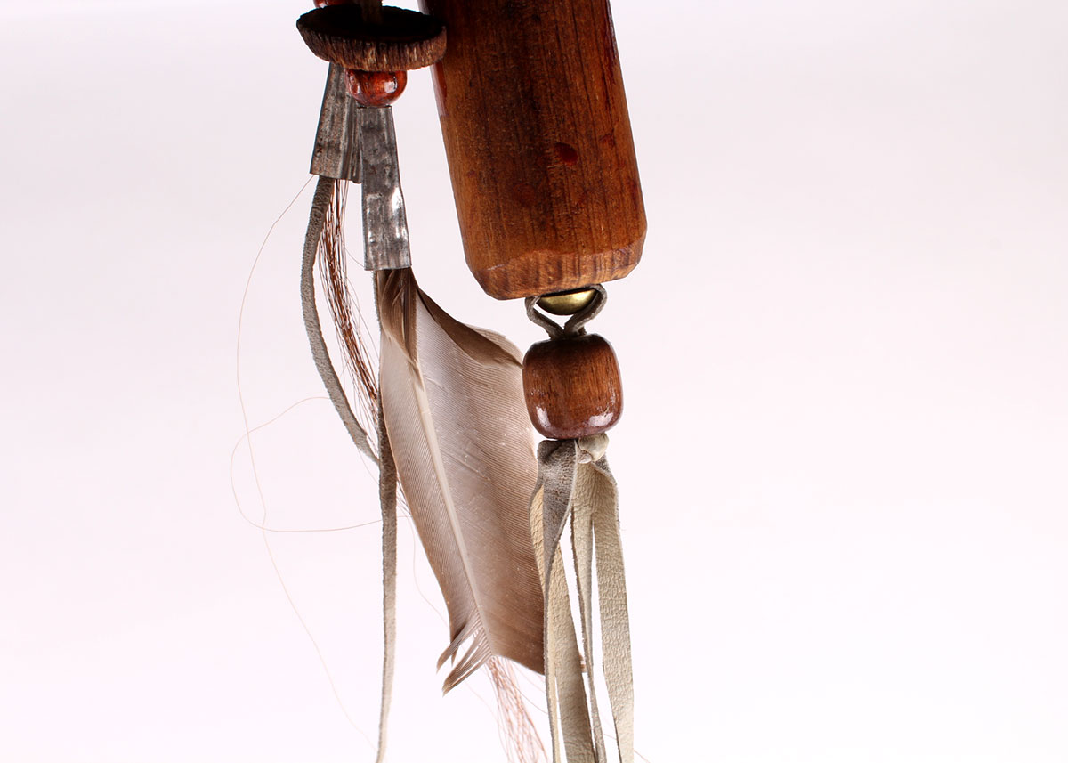 Native American Indian Ornamental Jaw Bone Tomahawk