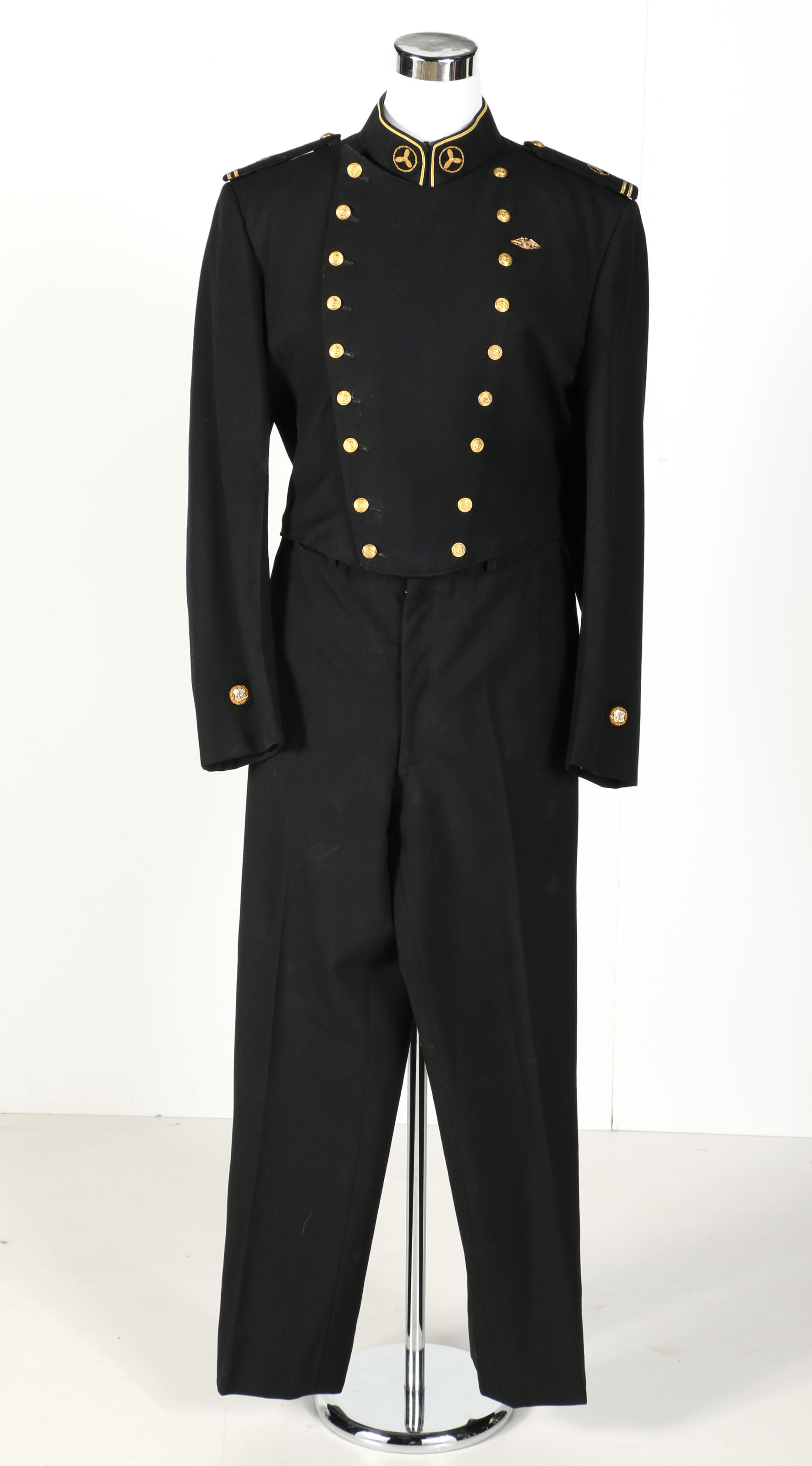 WWII U.S. Merchant Marine Academy Uniform and Coat