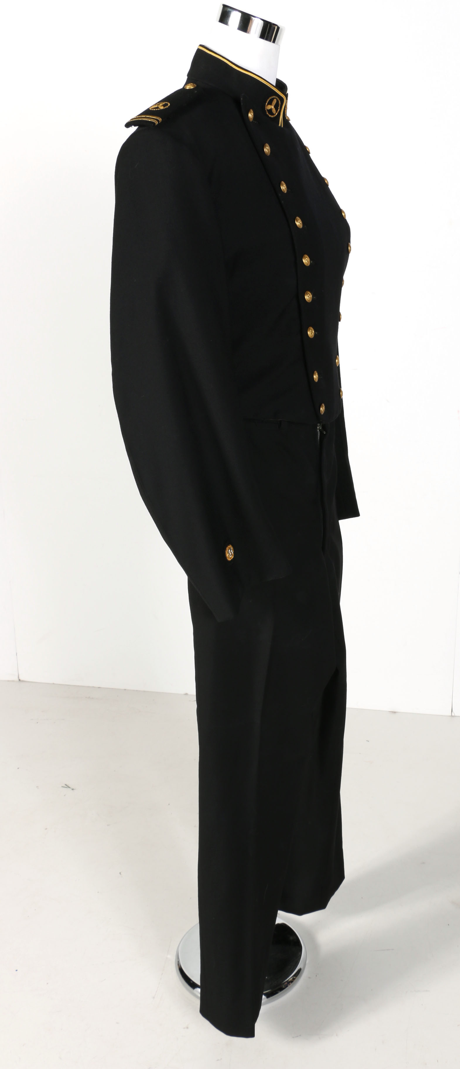 WWII U.S. Merchant Marine Academy Uniform and Coat