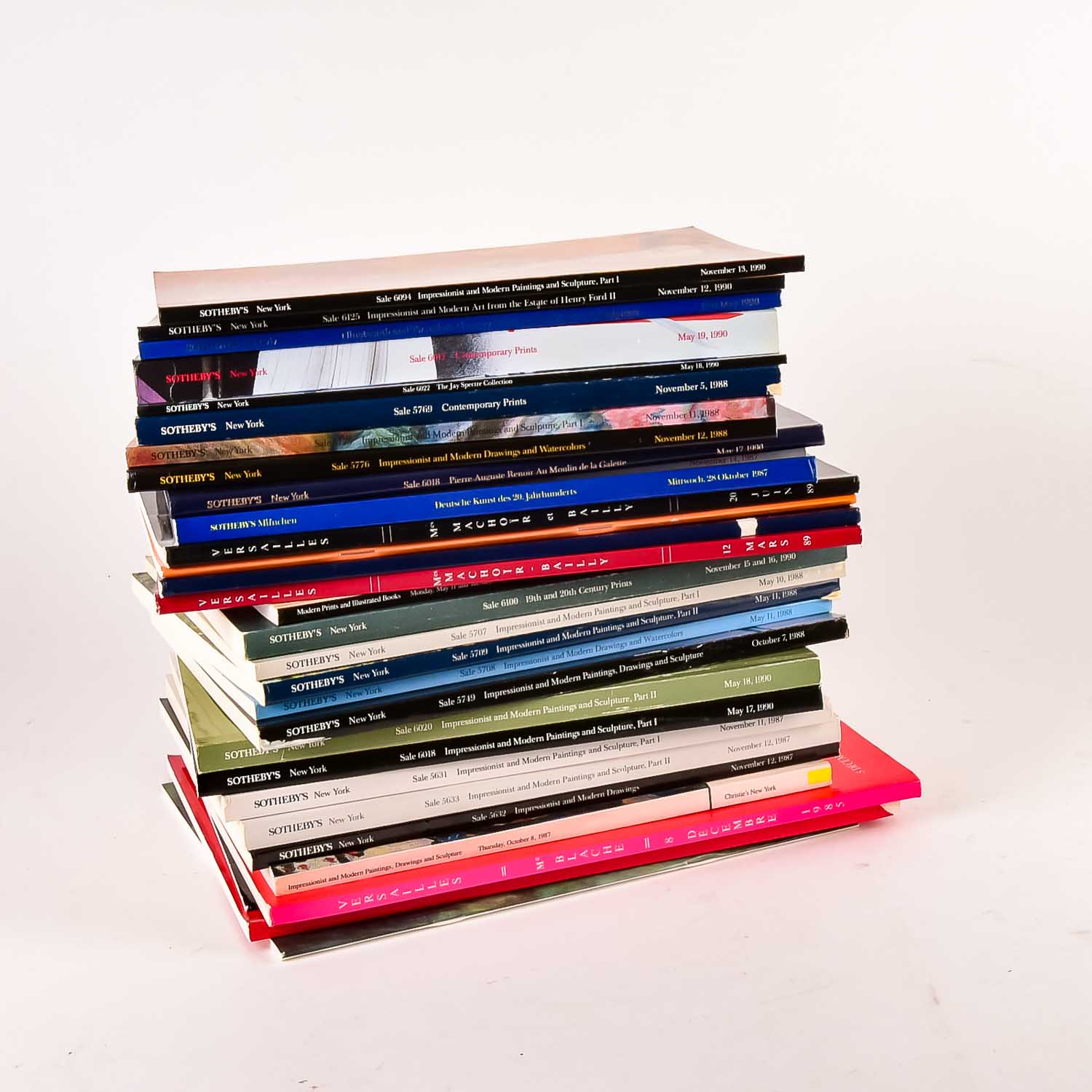 Auction Catalogs Featuring Sotheby's