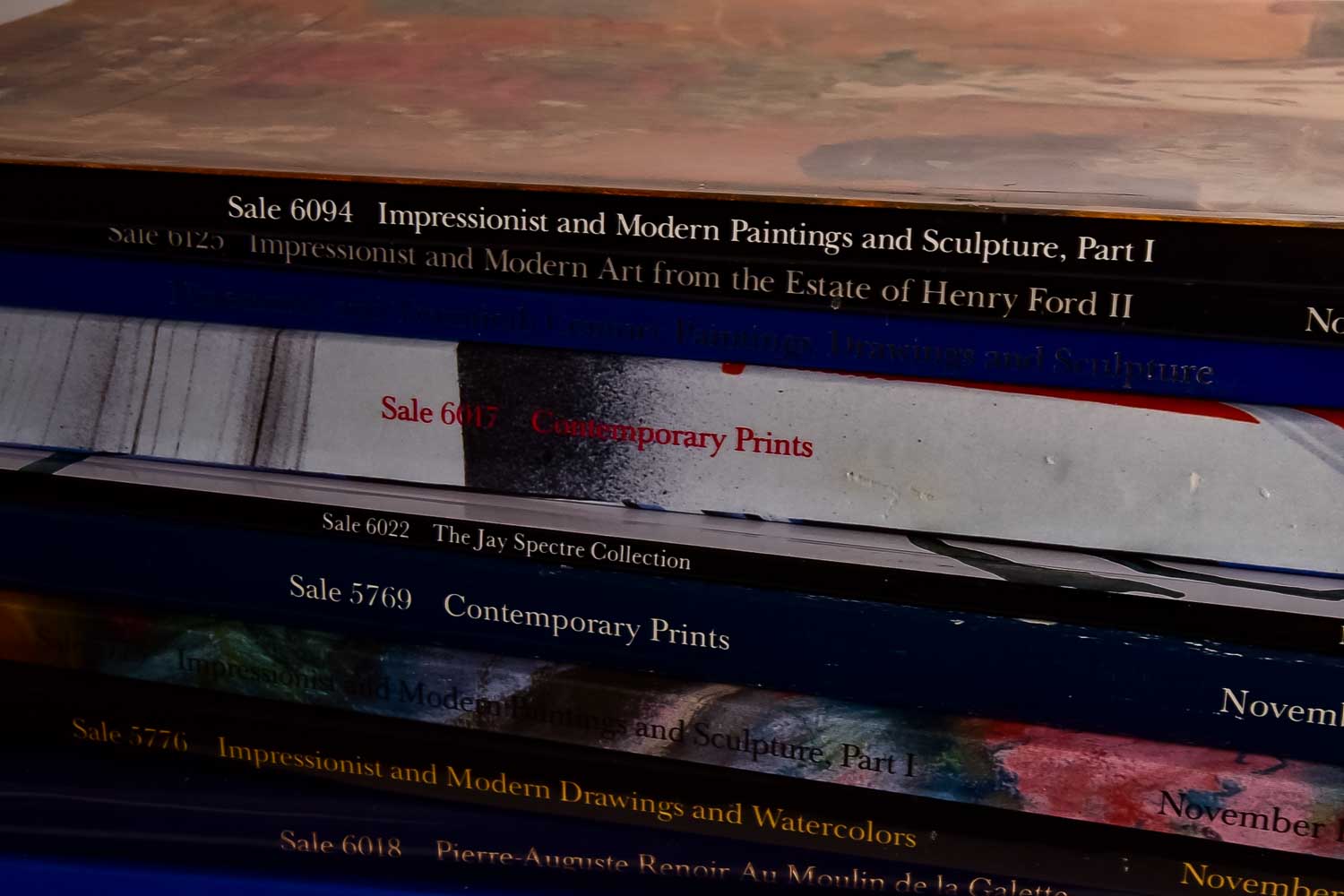 Auction Catalogs Featuring Sotheby's