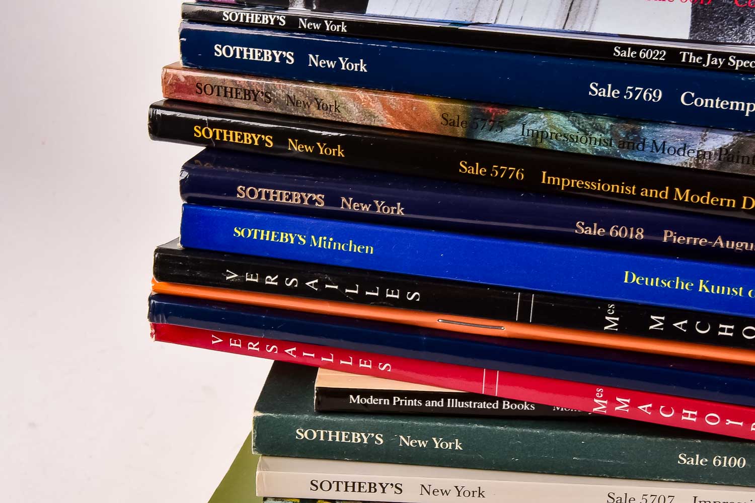 Auction Catalogs Featuring Sotheby's