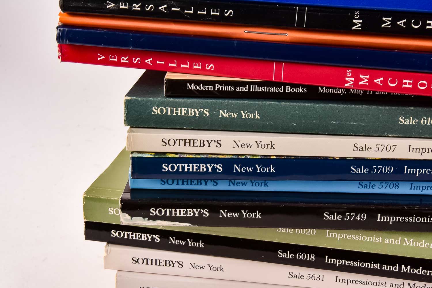 Auction Catalogs Featuring Sotheby's