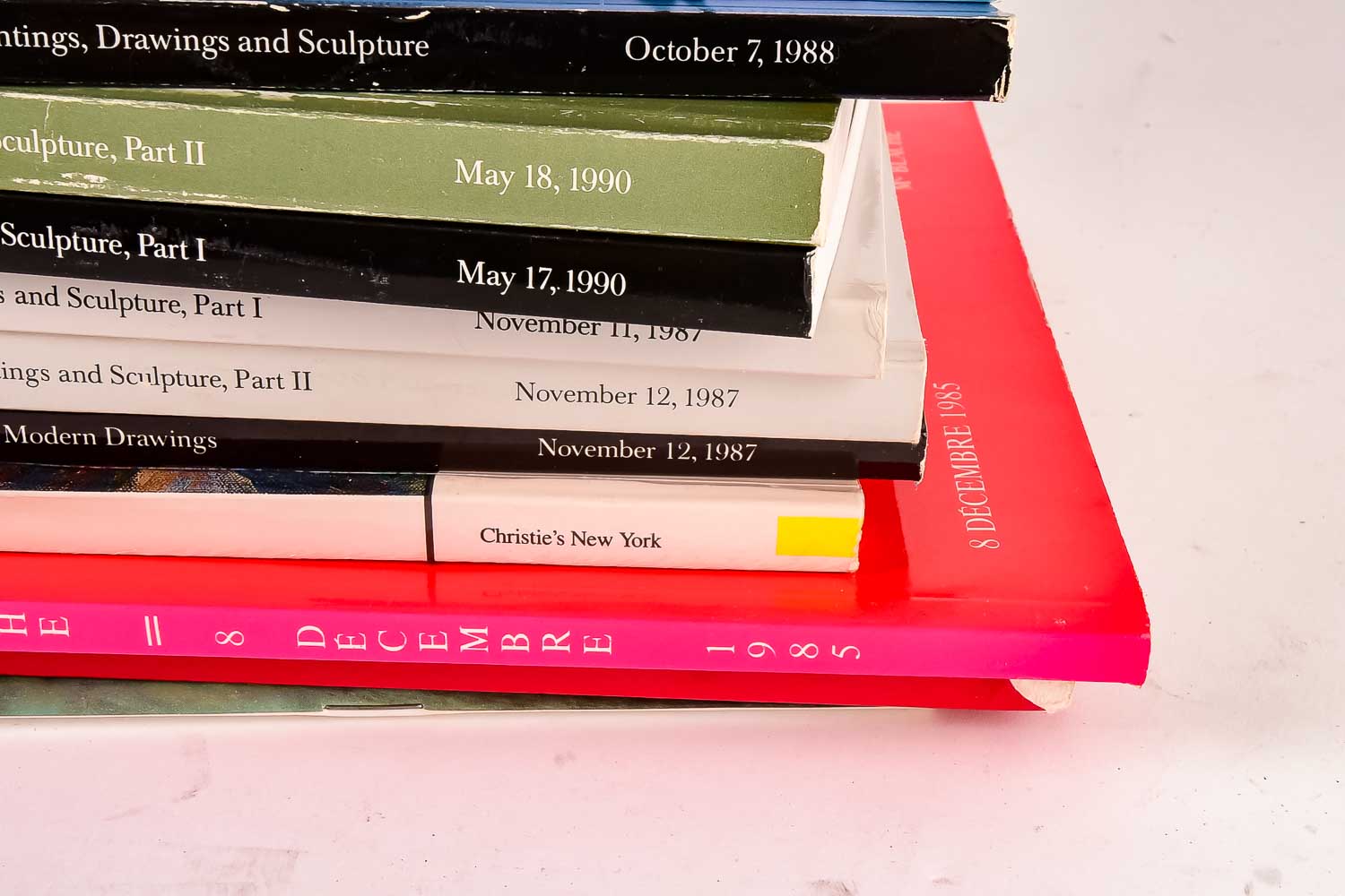 Auction Catalogs Featuring Sotheby's