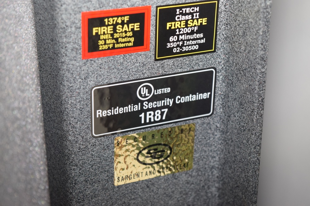 Fortress 60 Minute Fire Safe Gun Safe