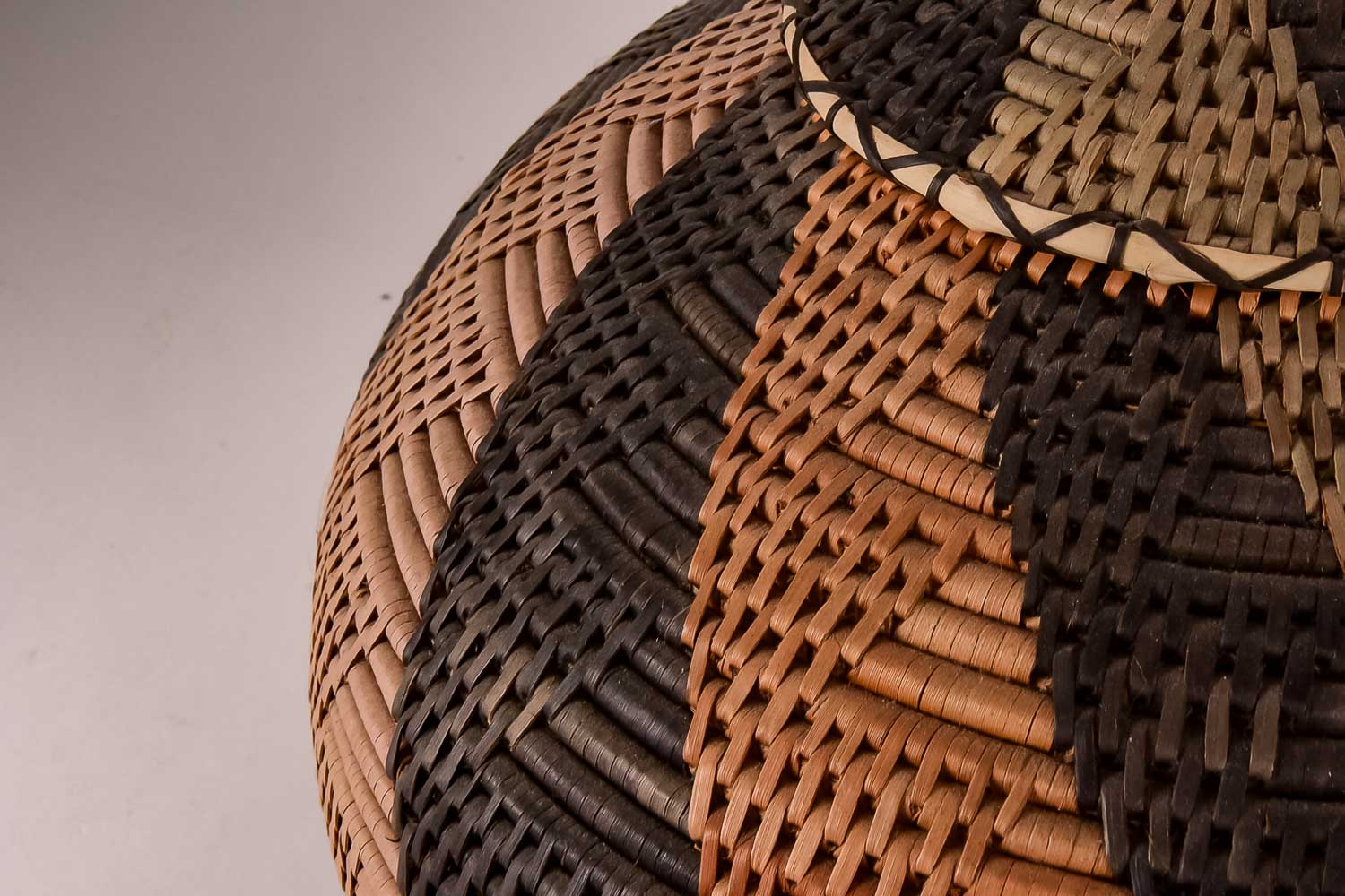 Zulu Basket by Reuben Ndwandwe