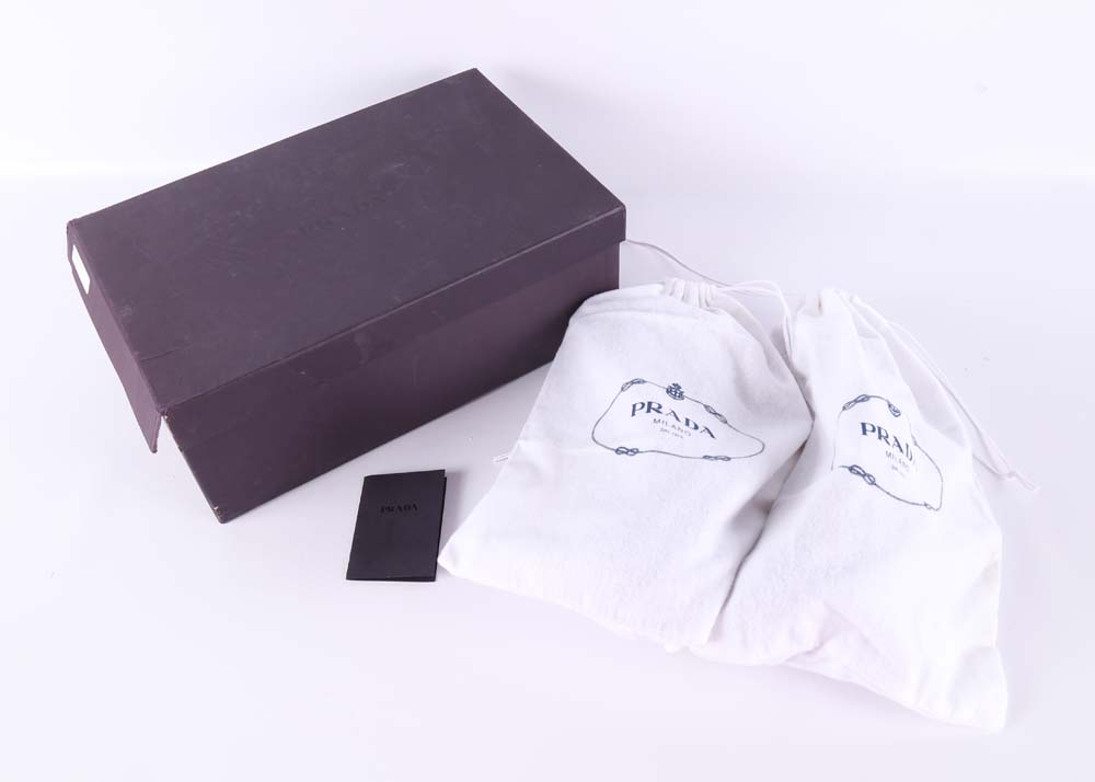 Prada Leather Platforms