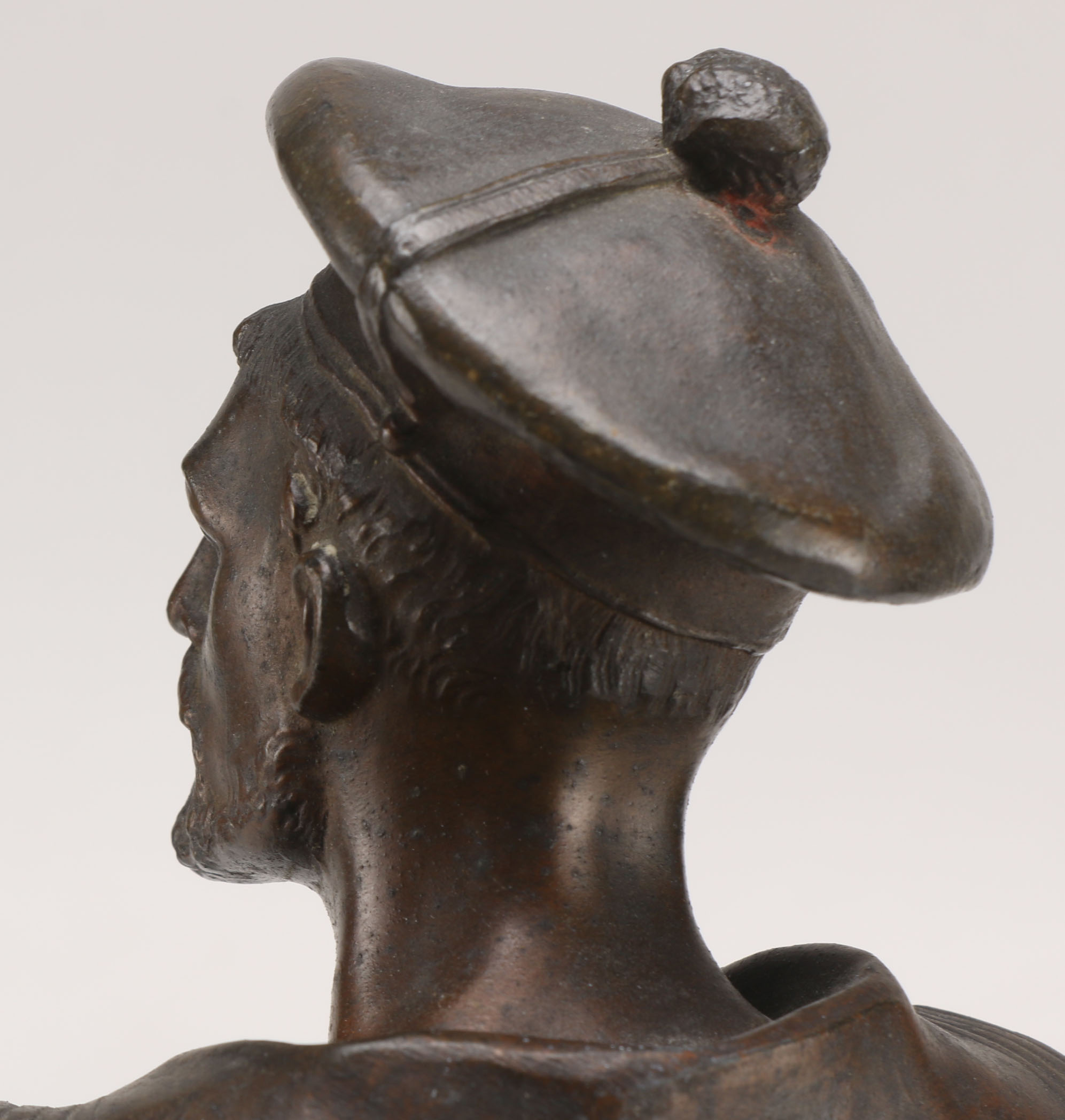 Anatole Jean Guillot Bronze Statue of a Sailor