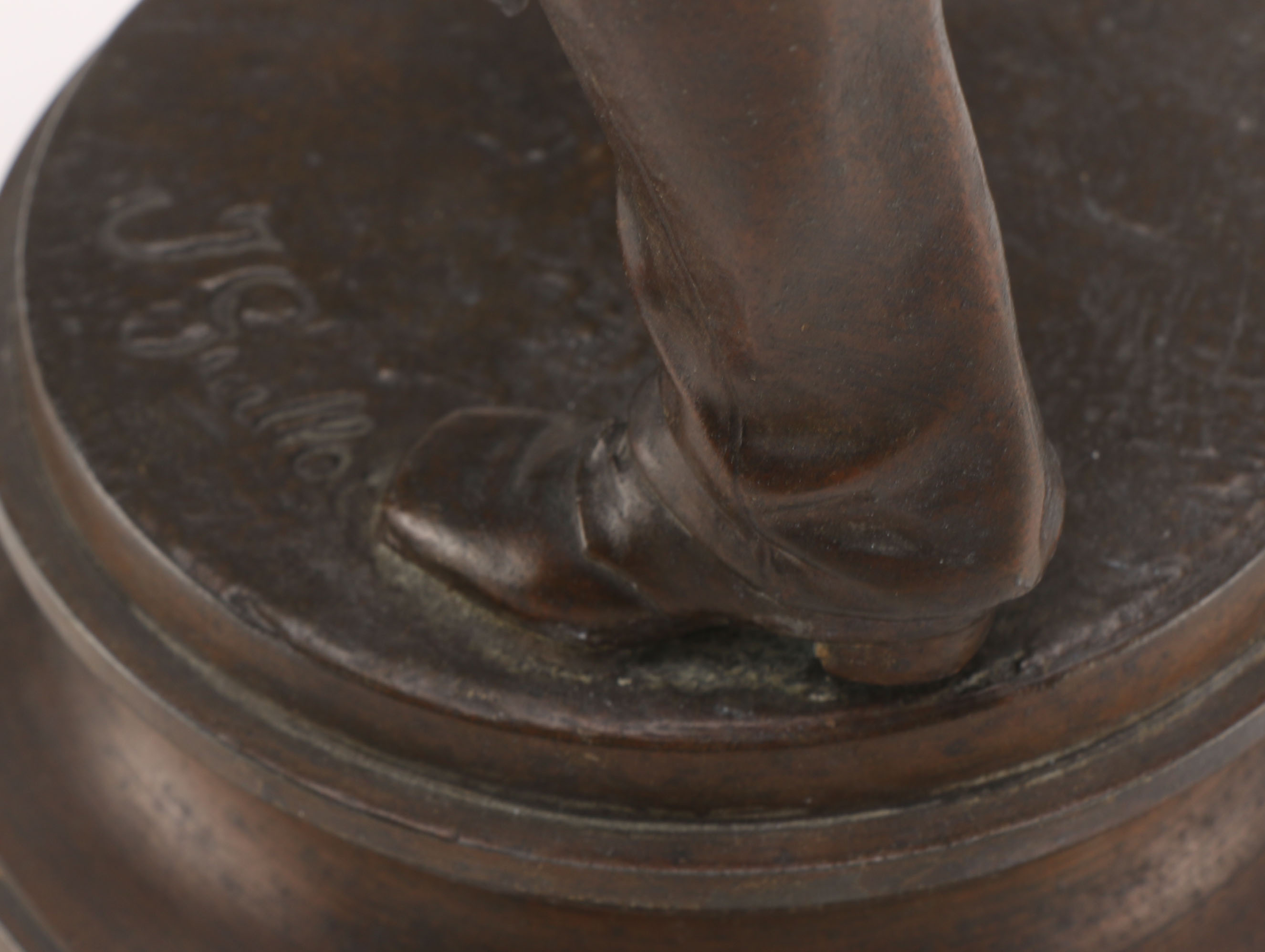 Anatole Jean Guillot Bronze Statue of a Sailor