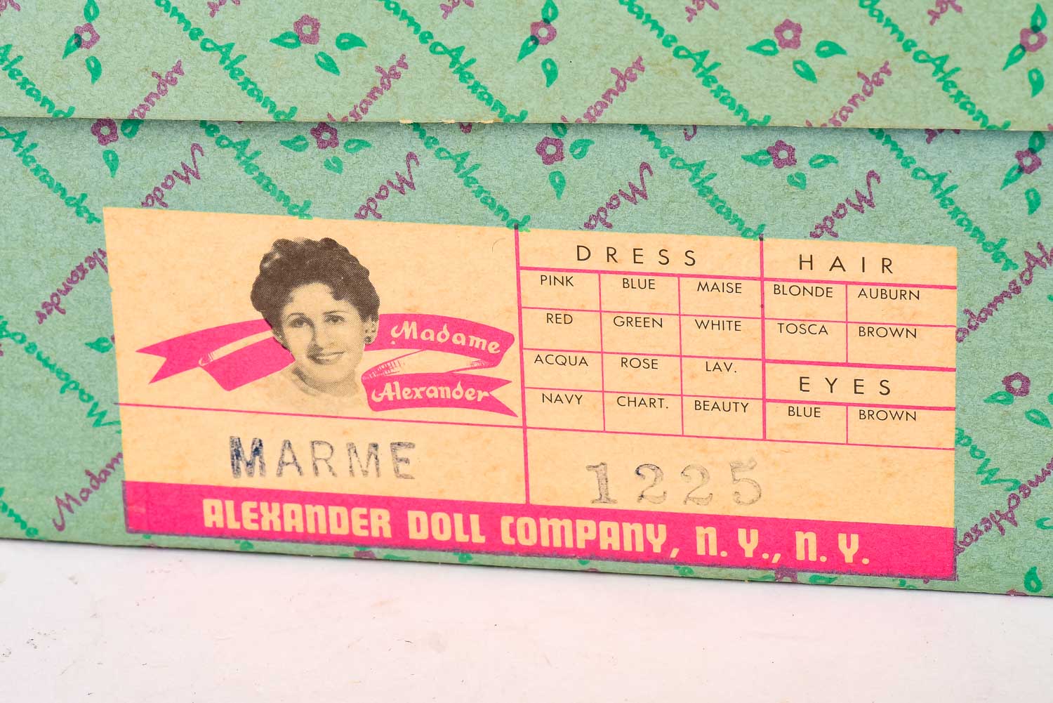 1970s Madame Alexander "Marme" Doll