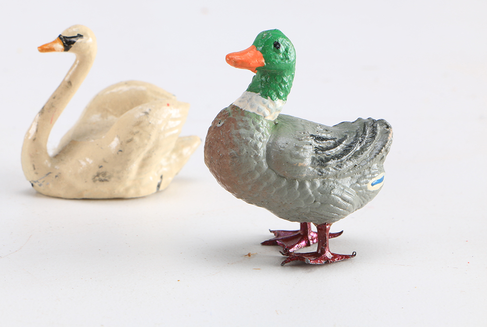 Collection of Vintage Animals and Toy Figurines
