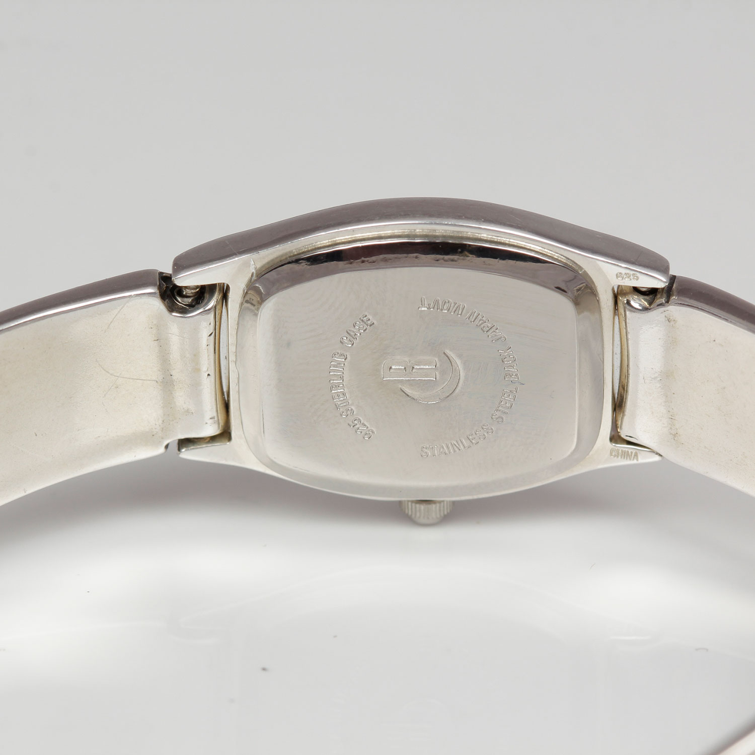 RMT Sterling Silver Corazon Watch with 14K Gold Inlay