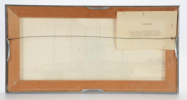 Adriano Marcello Signed Oil Painting on Canvas