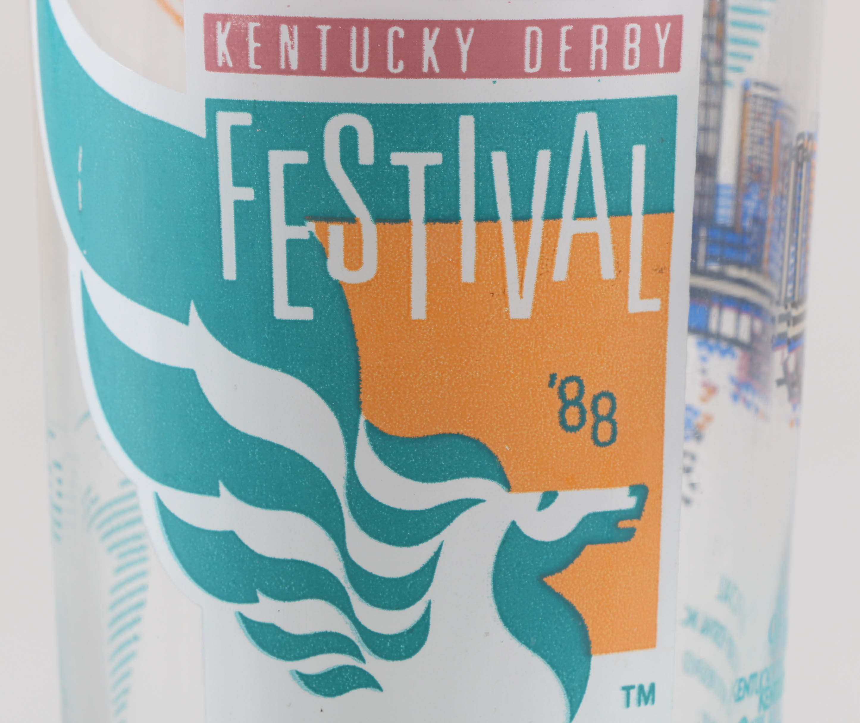 1988 Kentucky Derby Festival Glasses