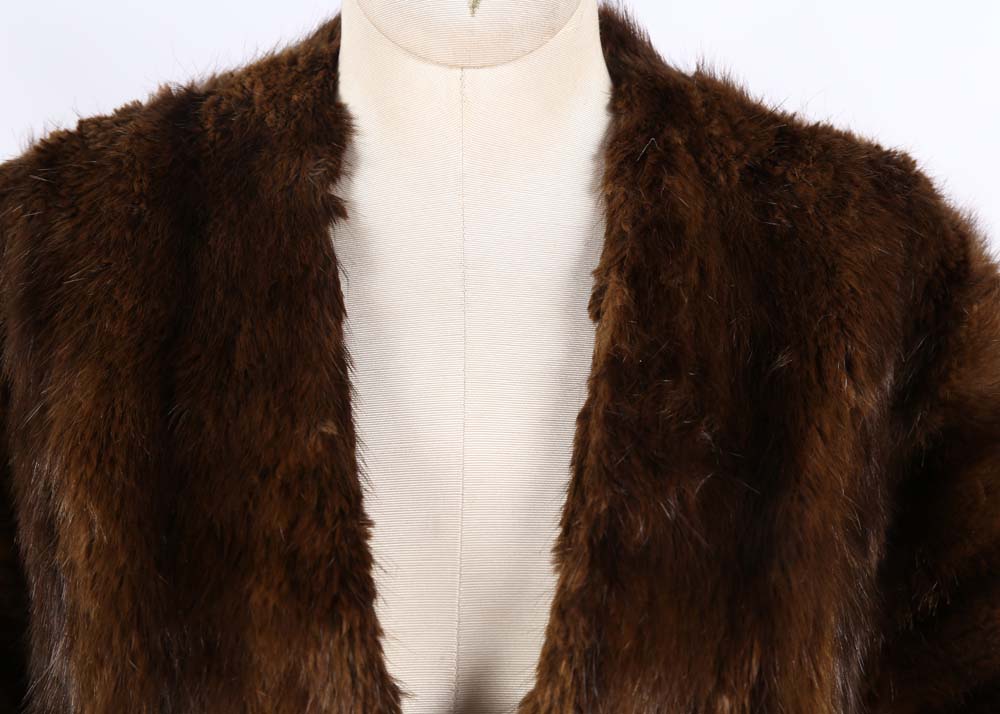 Vintage Beaver Fur Stole