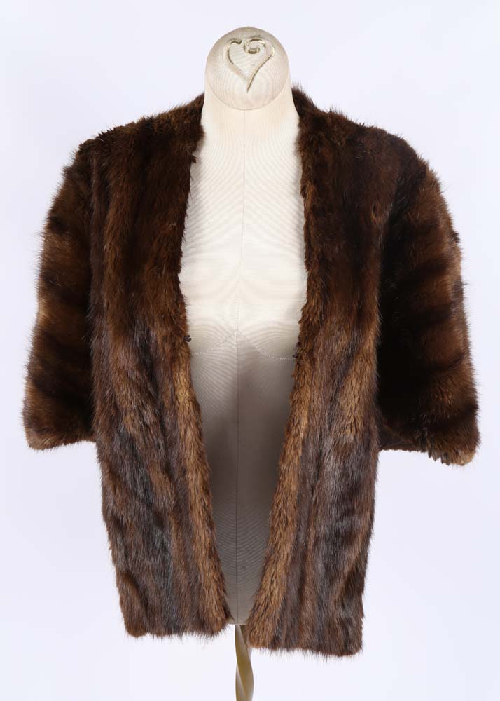 Vintage Beaver Fur Stole
