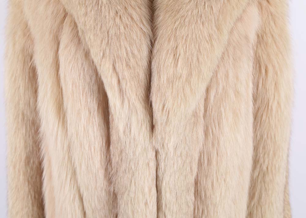 Vintage Stanley Rich Fox Fur Jacket
