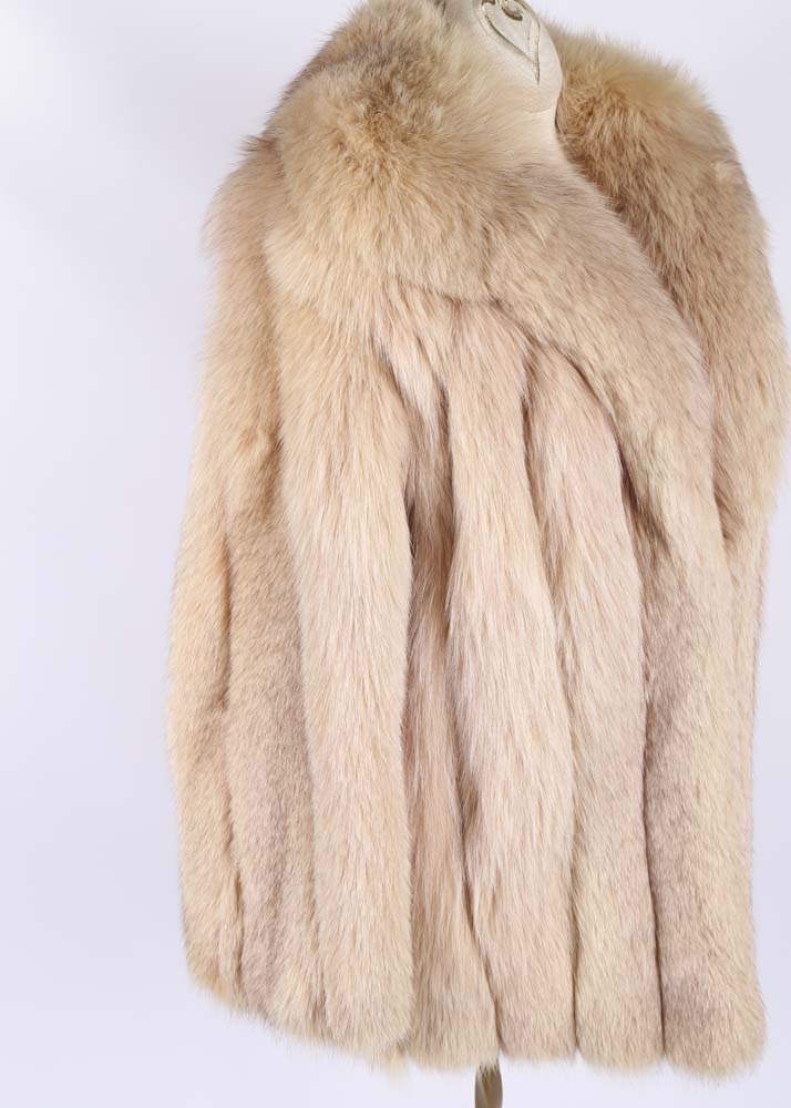 Vintage Stanley Rich Fox Fur Jacket