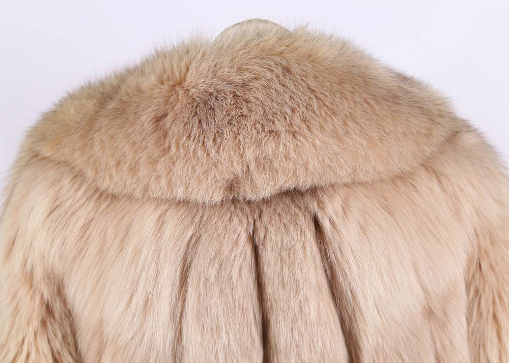 Vintage Stanley Rich Fox Fur Jacket