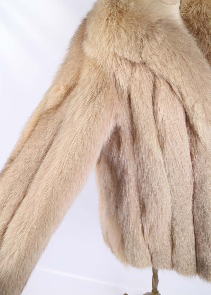 Vintage Stanley Rich Fox Fur Jacket